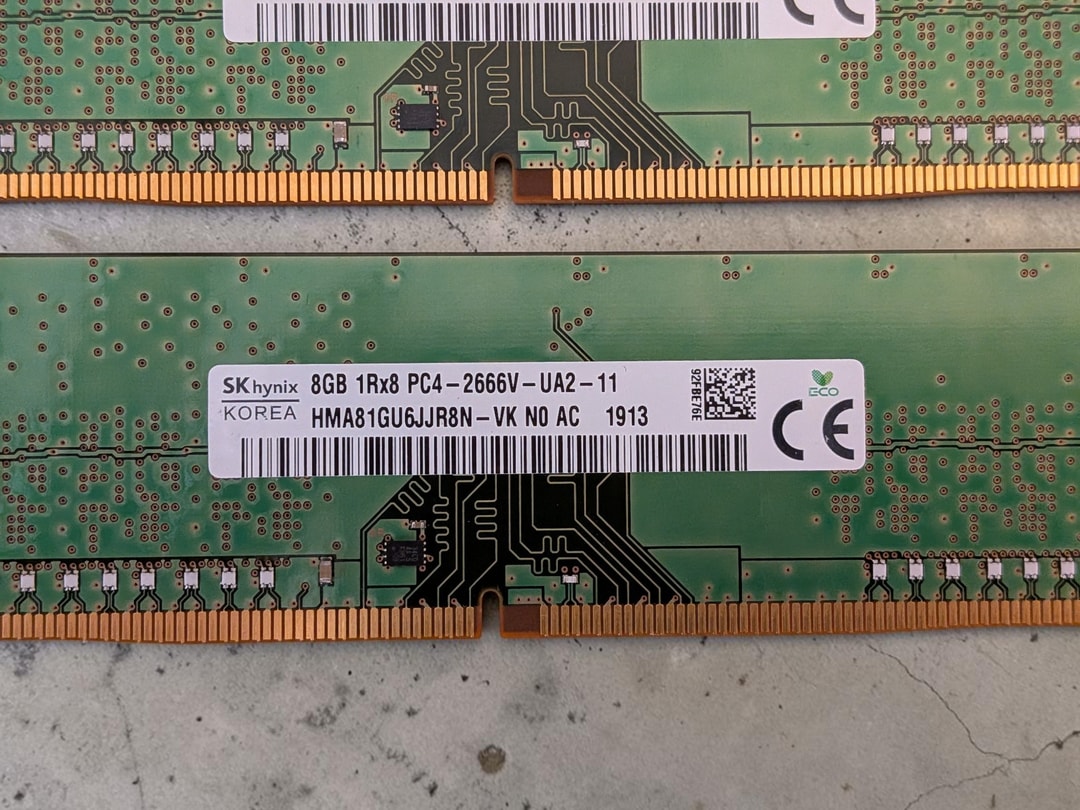 SK Hynix 16GB (2x8GB) DDR4-2666 Desktop RAM Kit, UDIMM Non-ECC
