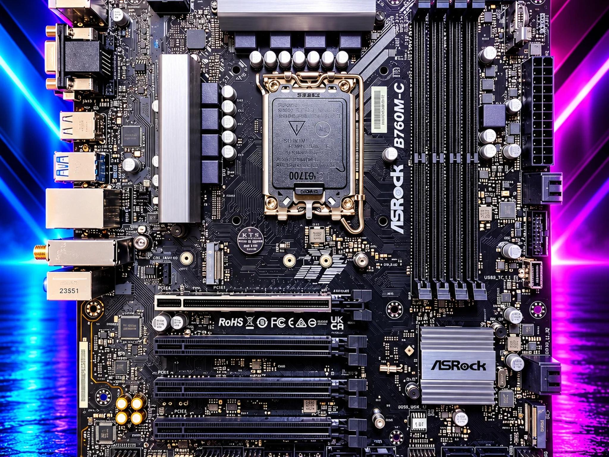 UPDATED BIOS ASROCK B760M-C/D4 WIFI LGA1700 MOTHERBOARD