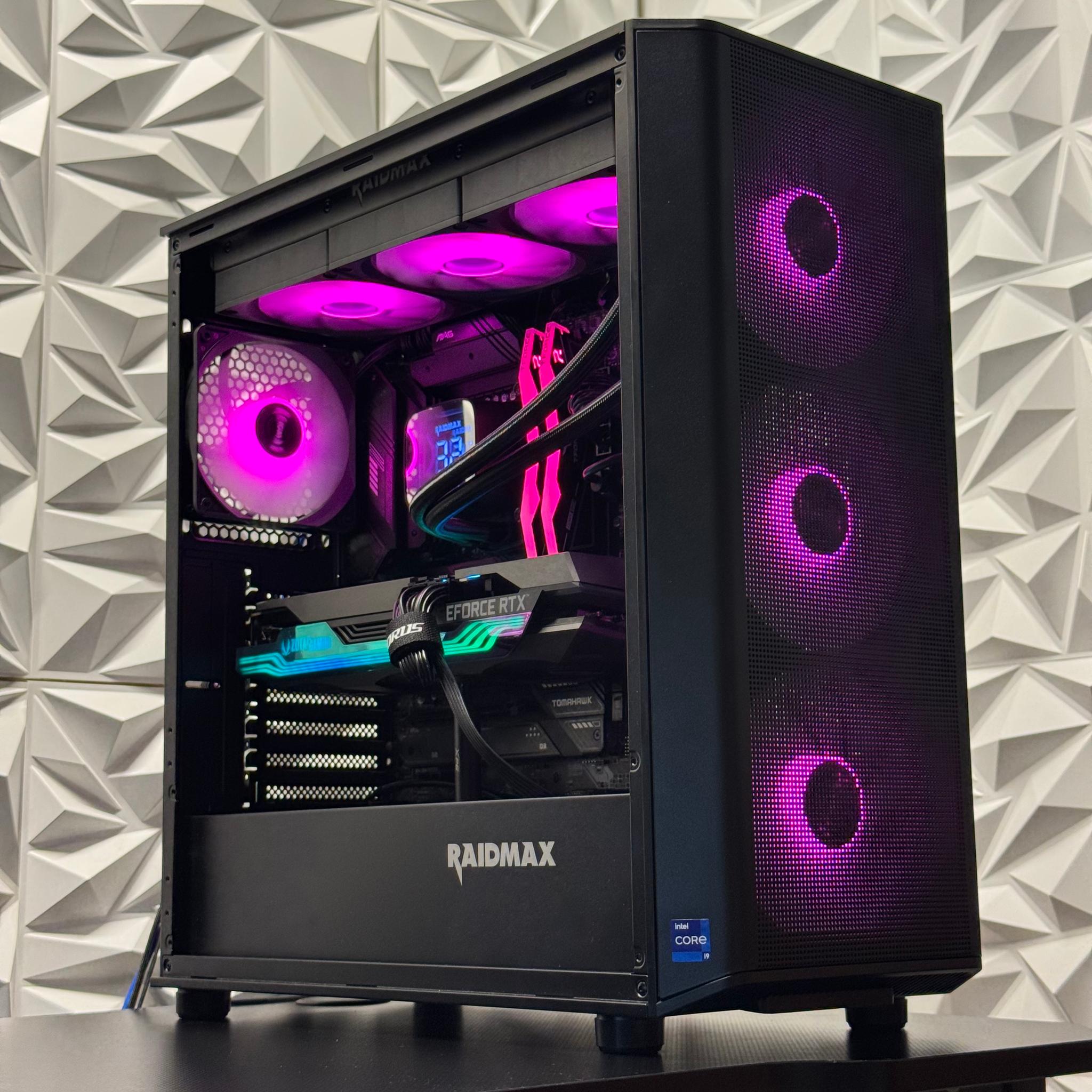 Rtx 3080, i9-12900K, 16GB DDR5 Ram, 1TB Samsung SSD, Liquid Cooled, arc raiders, Fortnite...