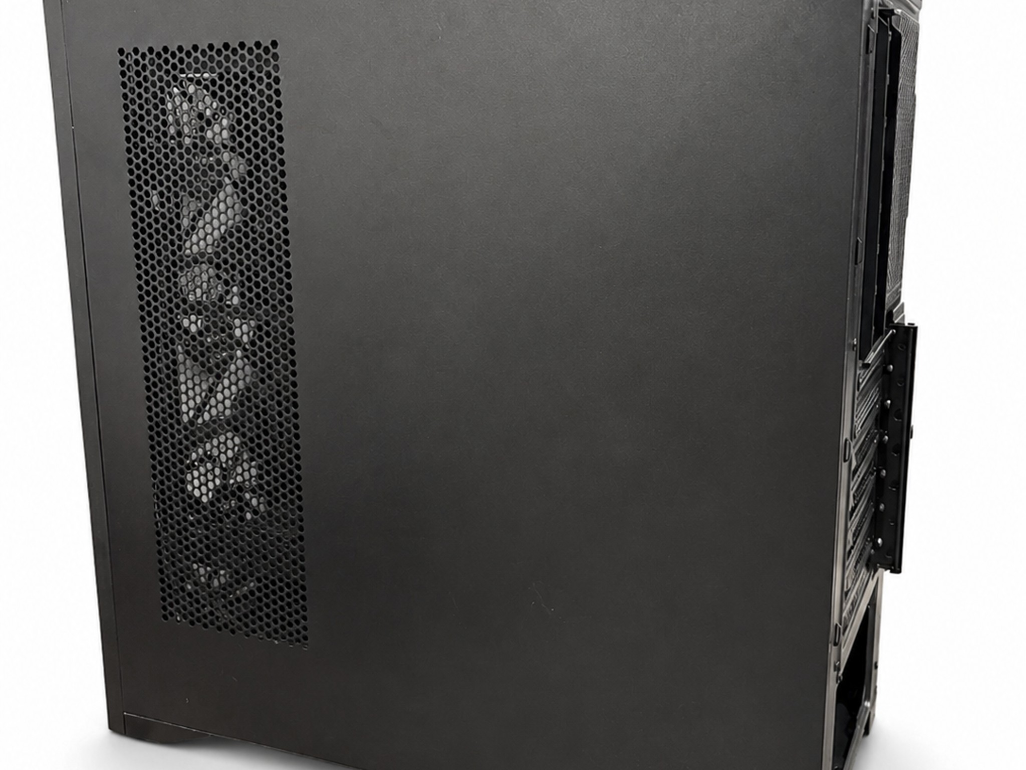 Rosewill ACA502B ATX Mid-Tower PC Gaming Case Front Mesh Panel, Tempered Glass Side Panel, ARGB Fans