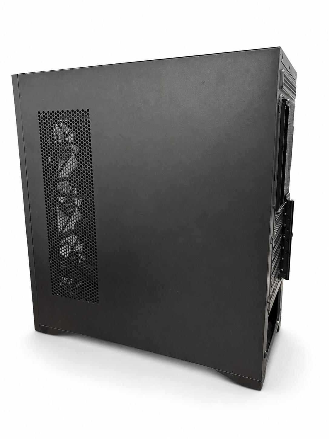 Rosewill ACA502B ATX Mid-Tower PC Gaming Case Front Mesh Panel, Tempered Glass Side Panel, ARGB Fans