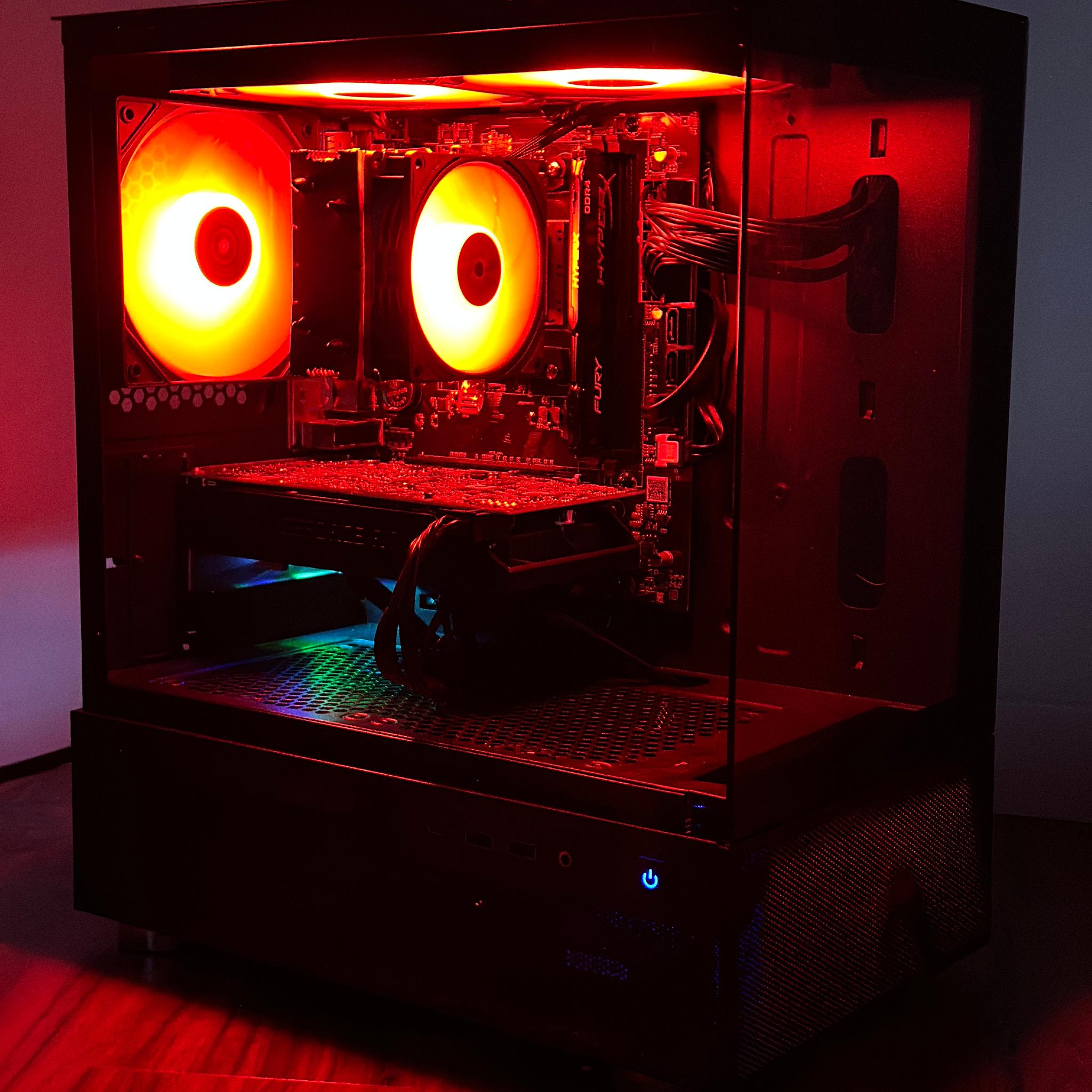 RTX 2060 Super | Ryzen 5 2600 | 16GB DDR4 | 1.12TB | Win 11/Office | WiFi + BT | Custom Gaming PC