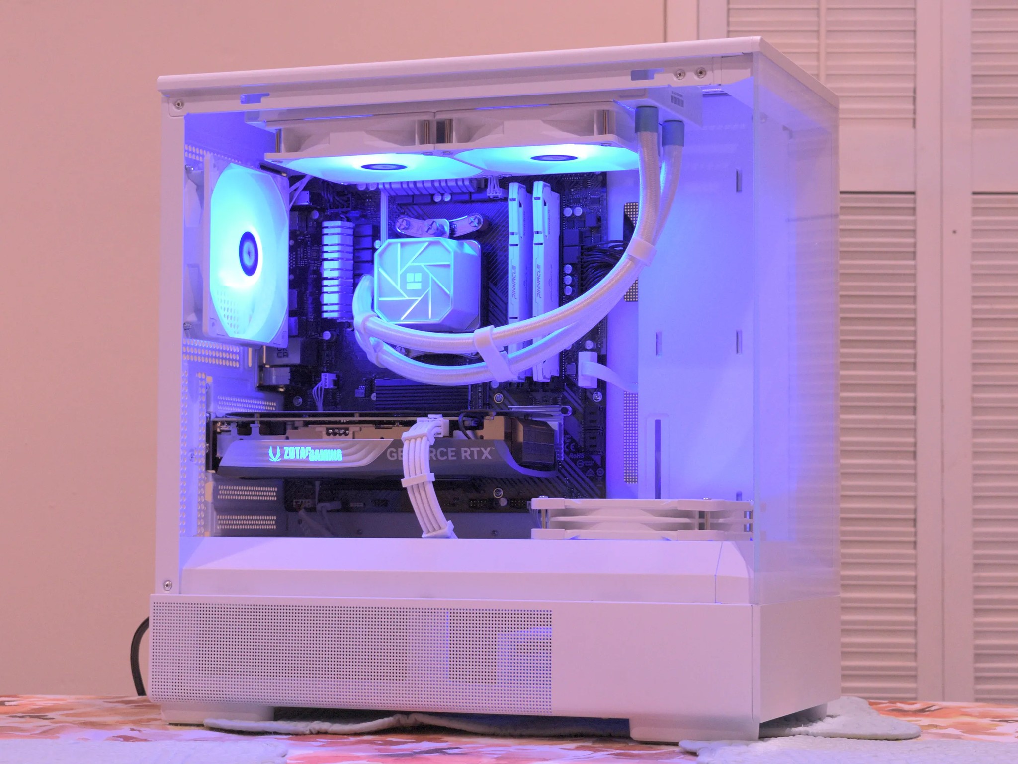 RTX 4070 12GB Gaming PC 1440P ⬜🟪 Ryzen 7 5700X3D ⬜🟪 32GB DDR4 ⬜🟪 1TB NVME SSD ⬜🟪 Wifi/BT RGB