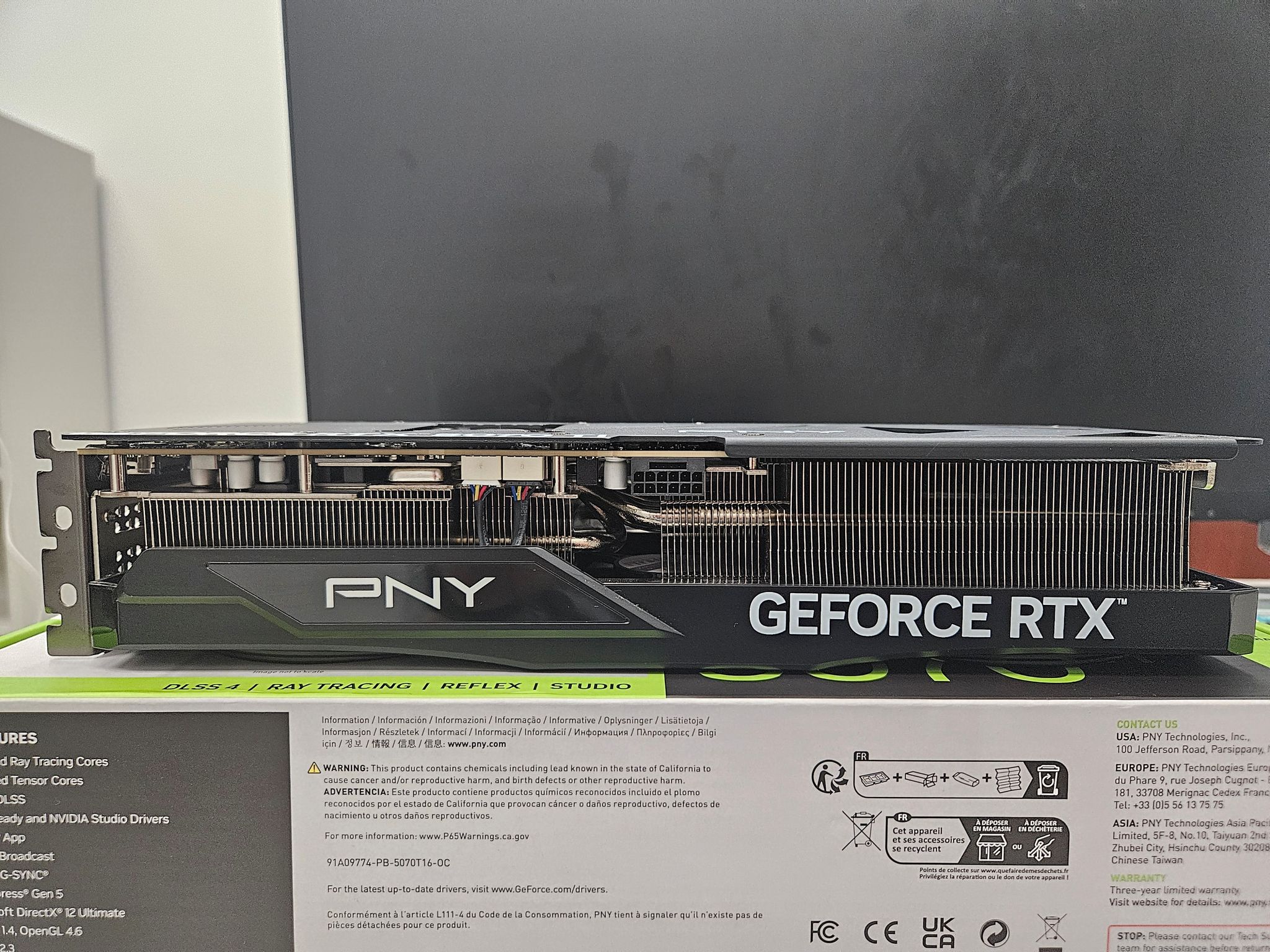 PNY GeForce RTX 5070 Ti OC Triple Fan