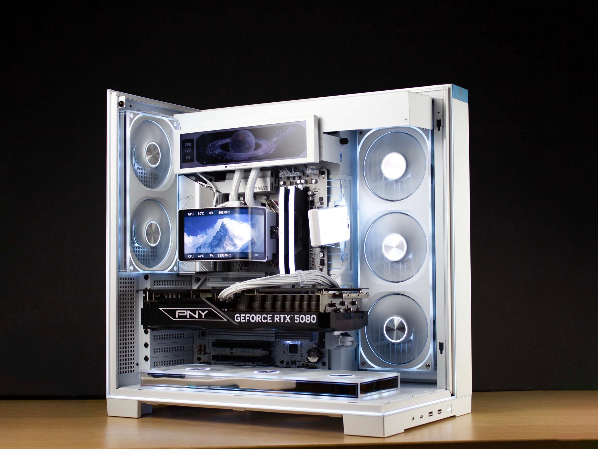 🧊⚡🗡️Polaris V2 - 4K ULTRA PC | RTX 5080 16GB, Ryzen 7 9850X3D, 64GB RAM, 4TB SSD | LCD Display🧊⚡