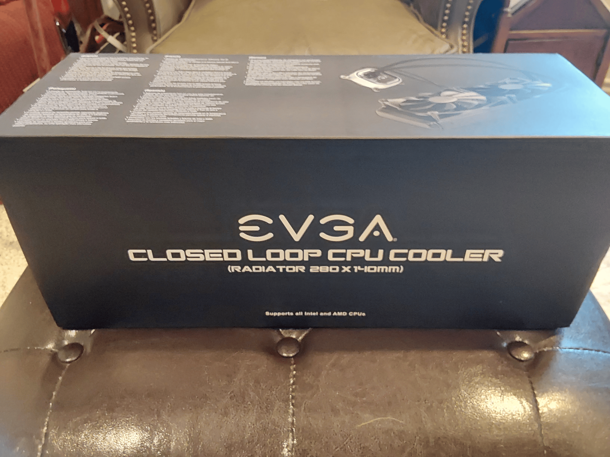 NEW EVGA CLC 280mm All-In-One RGB LED CPU Liquid Cooler