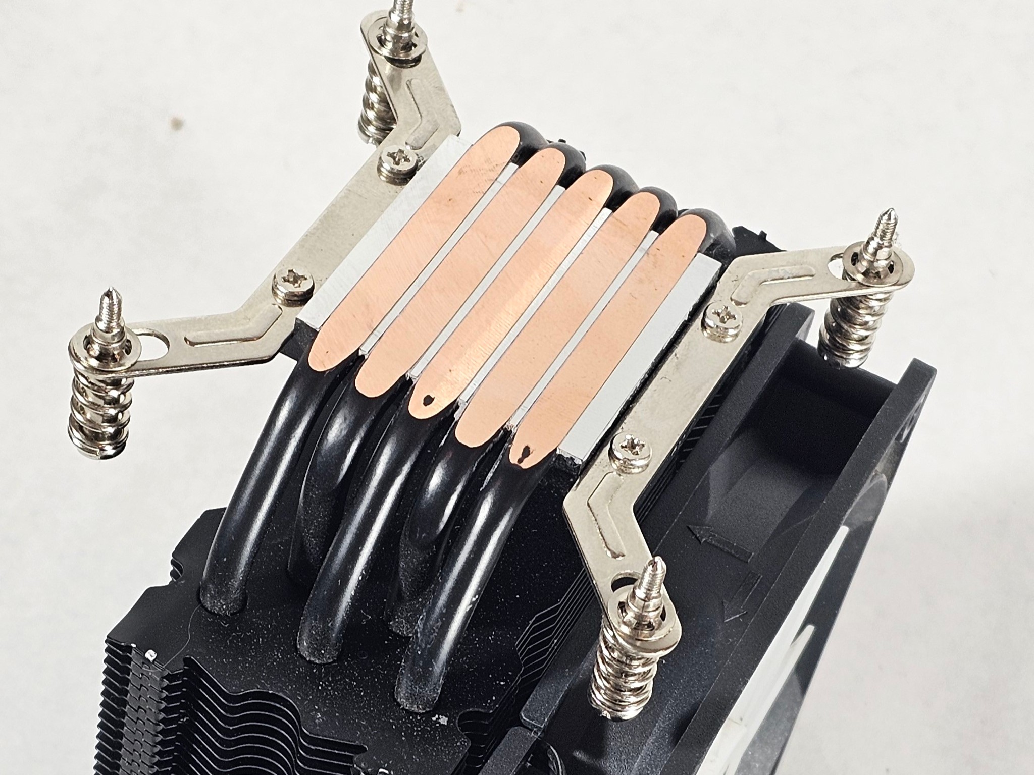 Black CPU Cooler with RGB Fan Intel LGA1700
