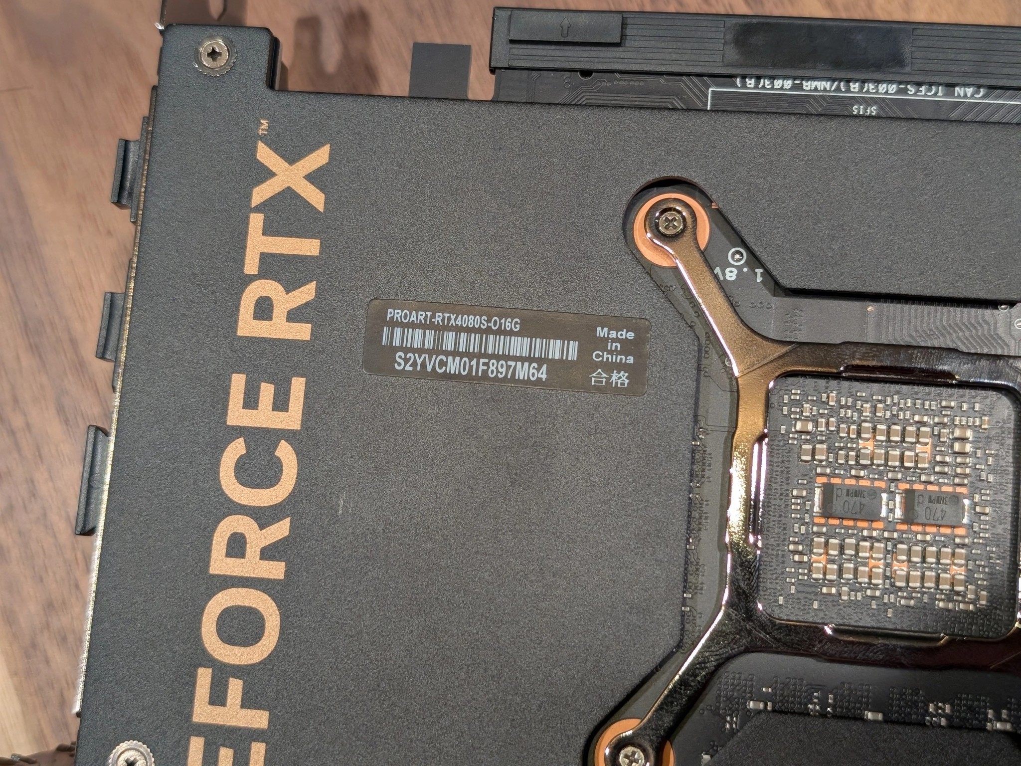 ASUS ProArt Nvidia 4080 Super Graphics Card GPU - 16GB - Like New