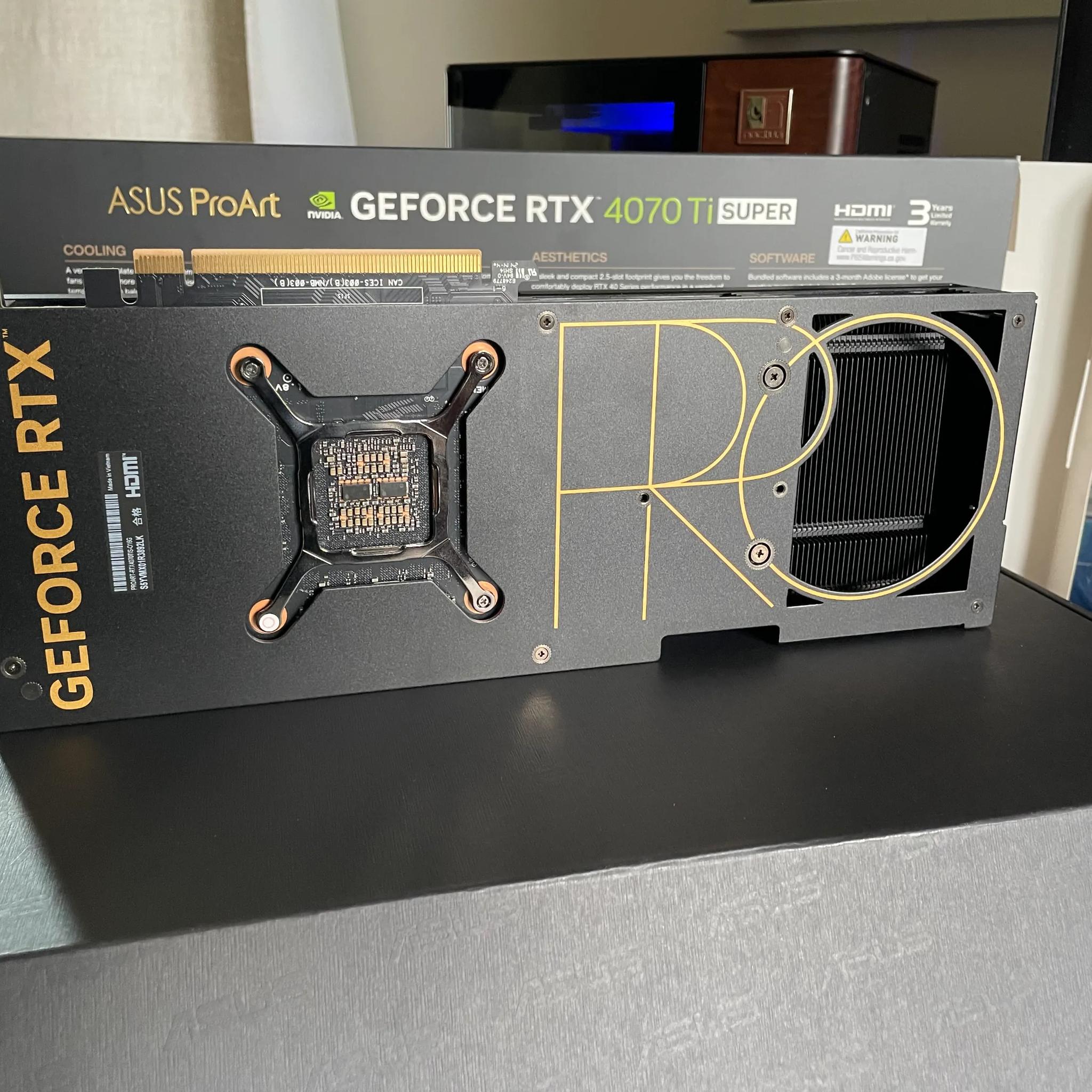 Asus Proart RTX 4070 Ti Super 16 GB