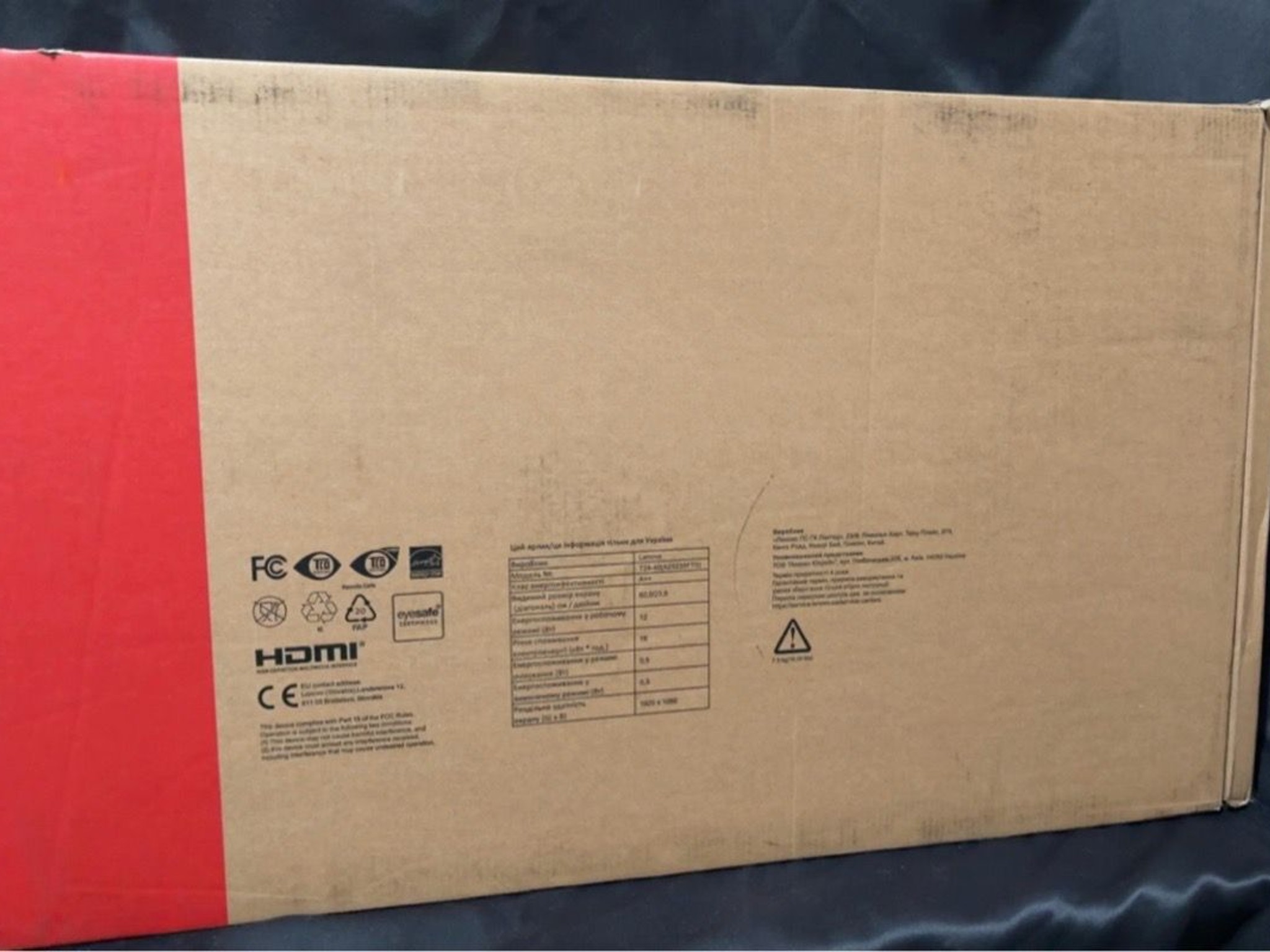 NEW ThinkVision T24-40 LCG Monitor(A25238FTO)