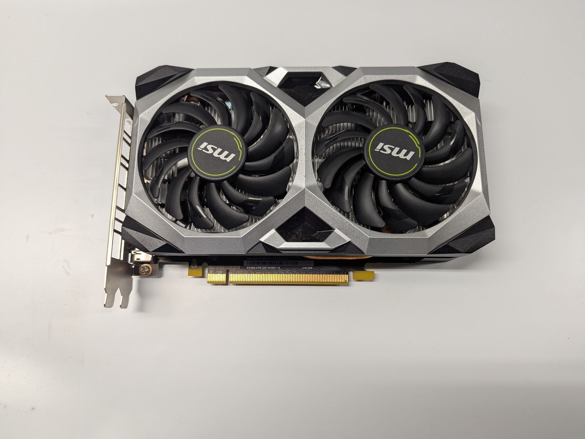 MSI GeForce GTX 1660 VENTUS XS 6G OC