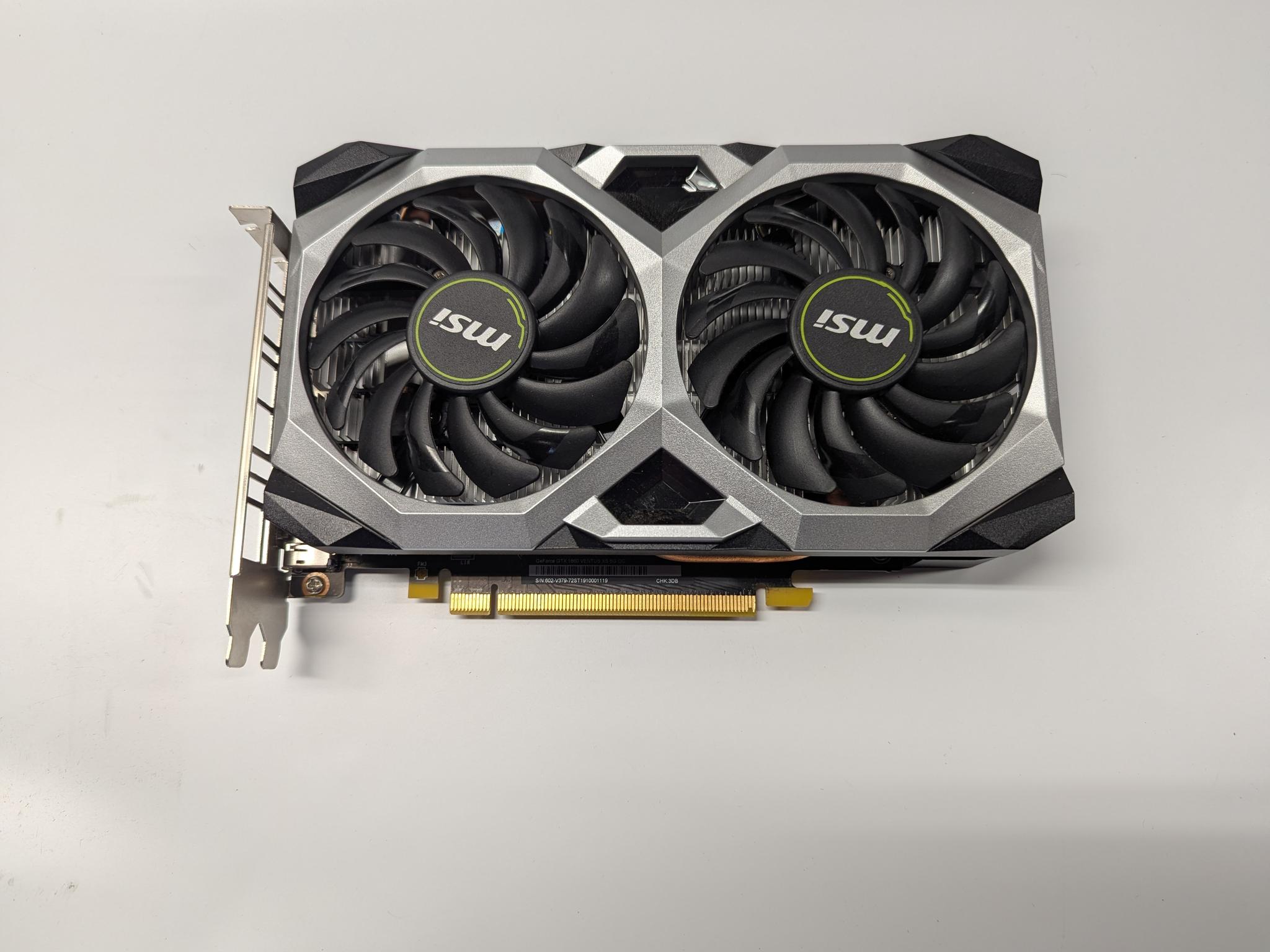 MSI GeForce GTX 1660 VENTUS XS 6G OC