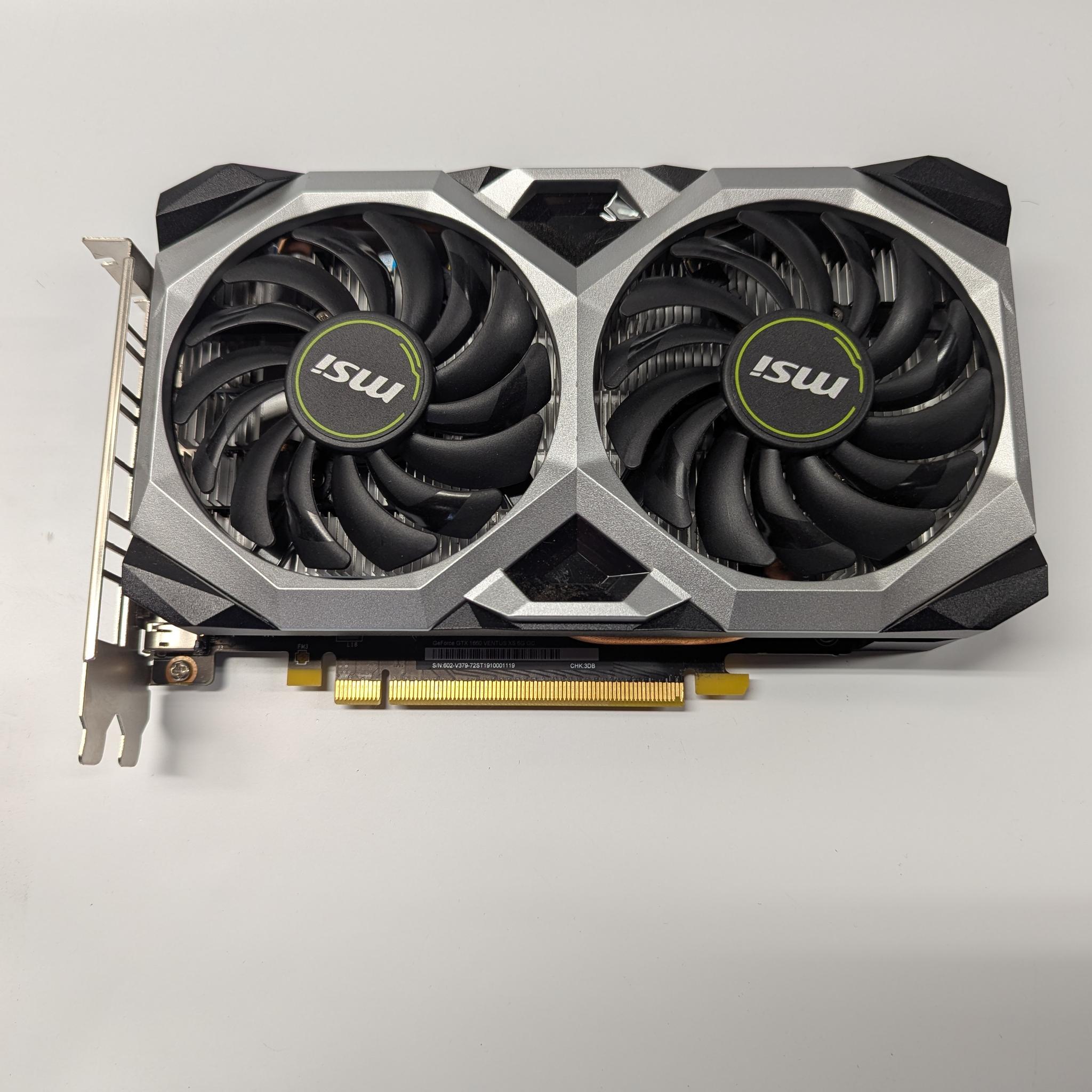 MSI GeForce GTX 1660 VENTUS XS 6G OC