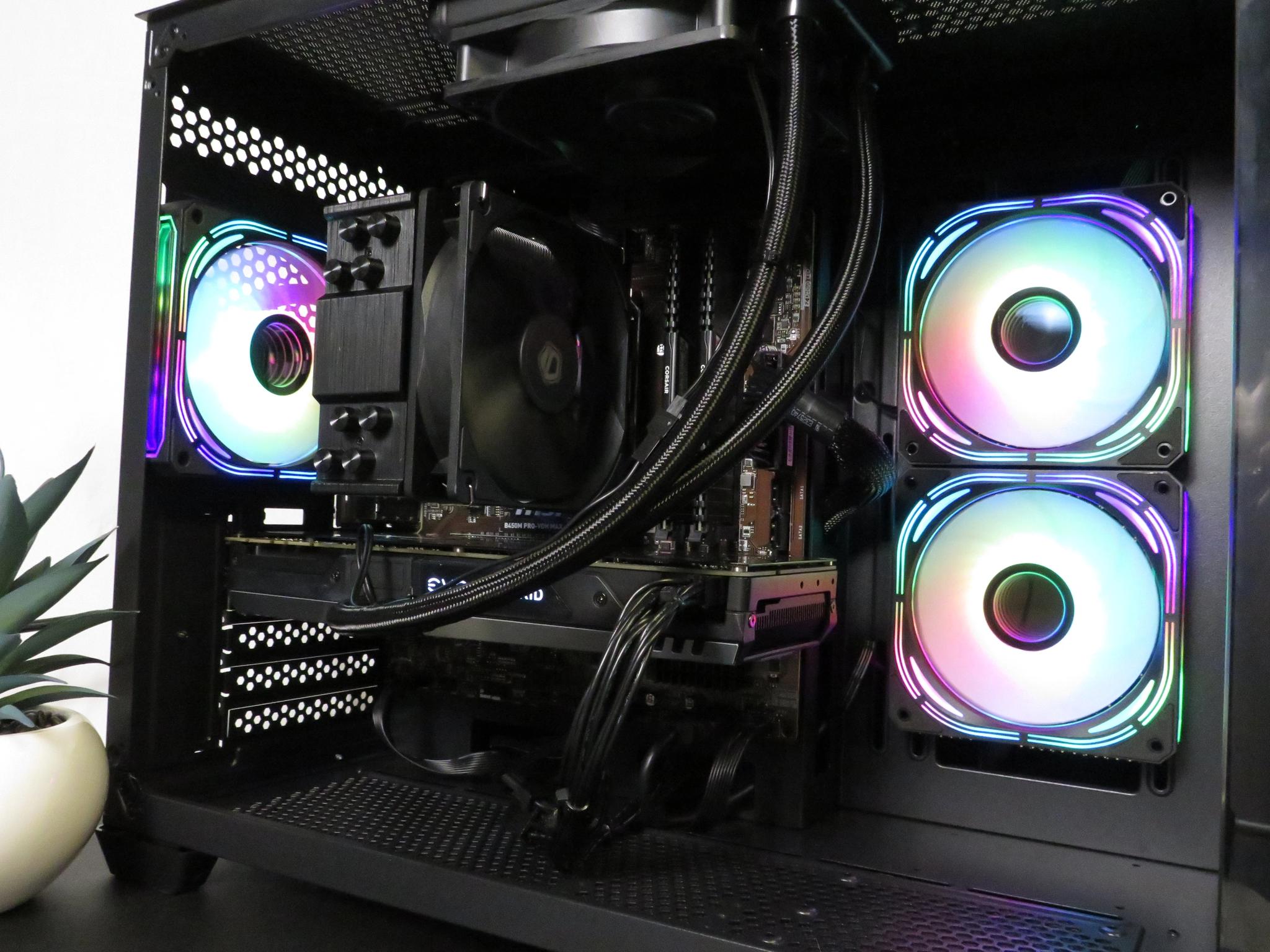 Water cooled GPU! Ryzen 5 3600 + EVGA Hybrid GTX 1080 + 16 GB DDR4 + 1TB NVME