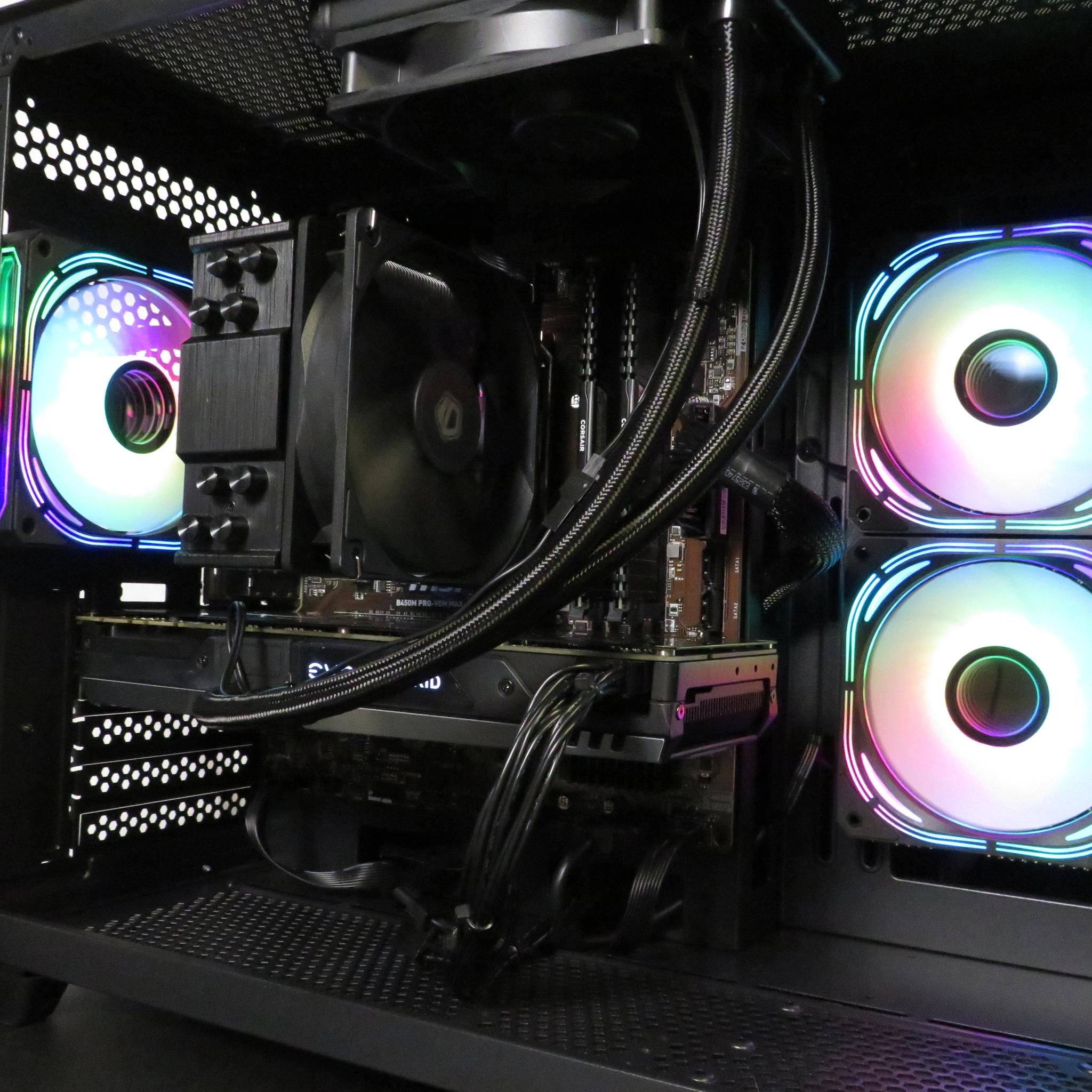 Water cooled GPU! Ryzen 5 3600 + EVGA Hybrid GTX 1080 + 16 GB DDR4 + 1TB NVME