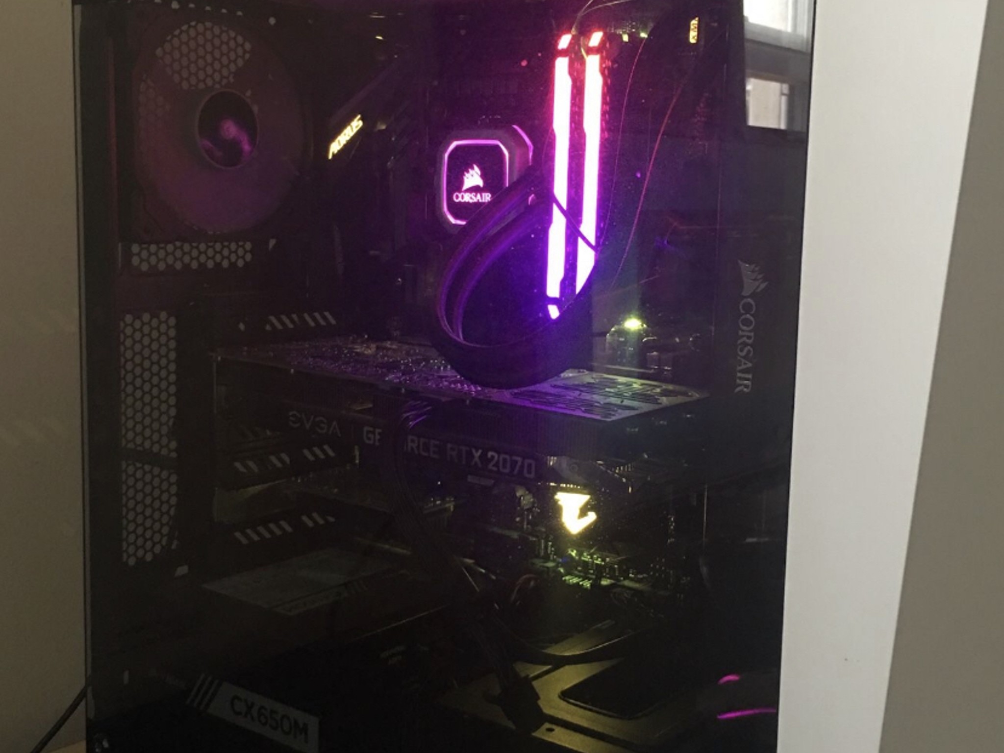 Custom Built Gaming PC i7-8700k RTX 2070 2TB HDD 250GB SSD 512GB M.2