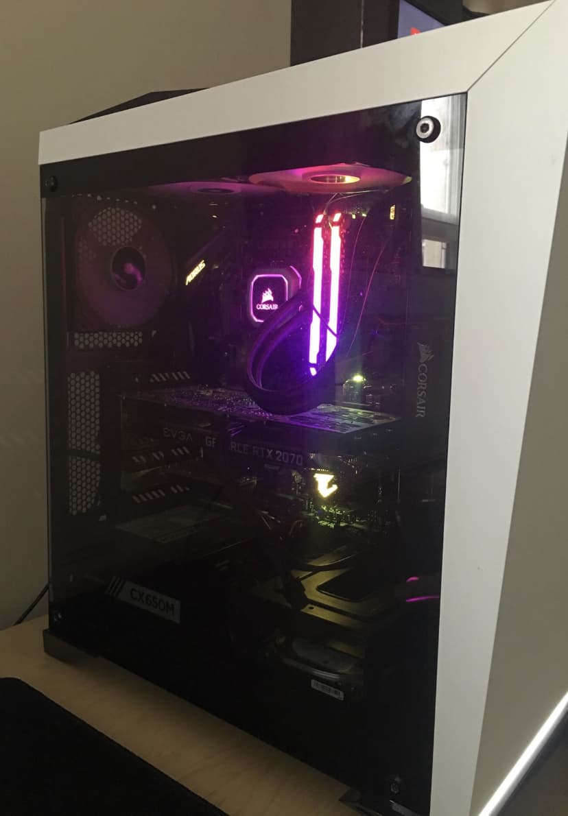 Custom Built Gaming PC i7-8700k RTX 2070 2TB HDD 250GB SSD 512GB M.2