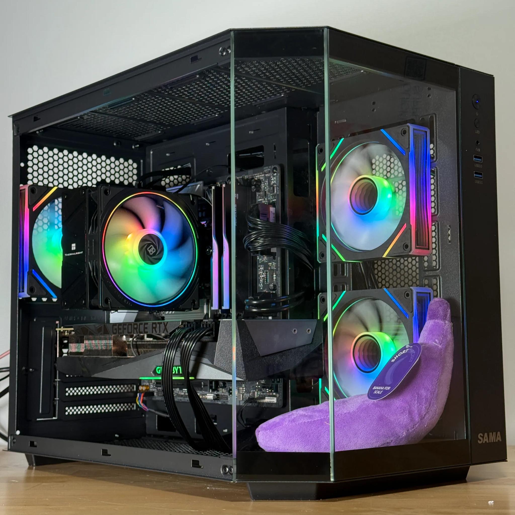 RTX 3080 Intel Core Ultra 265k Gaming PC