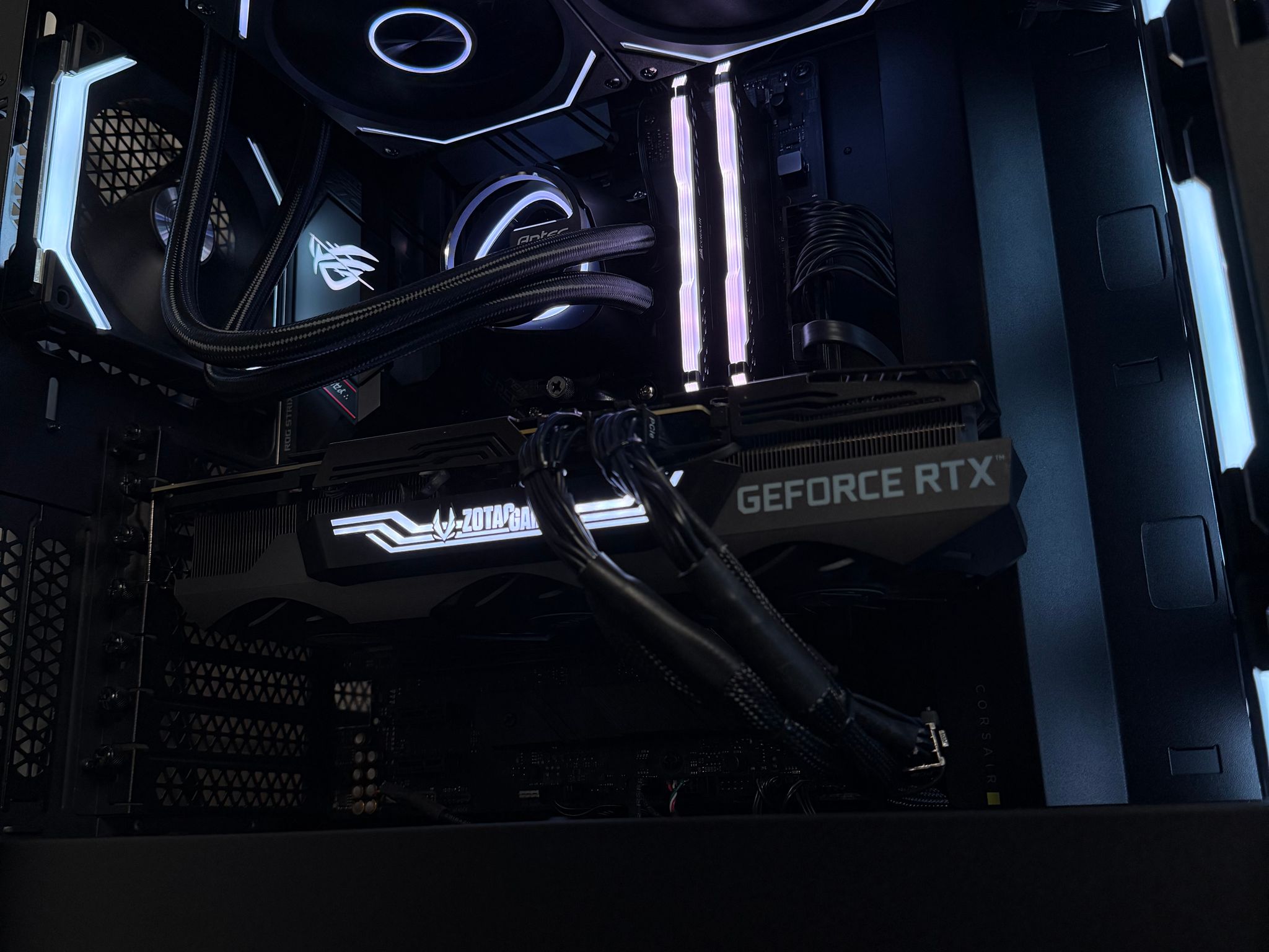 🖤 “Obsidian” — High-End Gaming PC | RTX 3080 Ti 12GB | Ryzen 7 5800X | 32GB Ram
