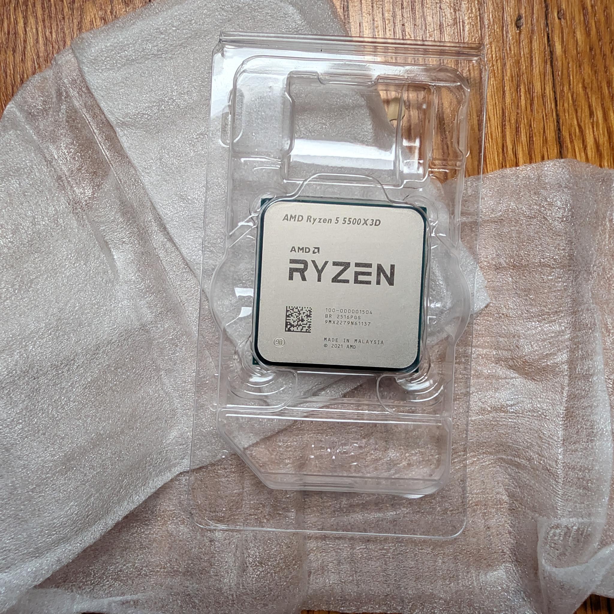 [X3D Gaming Combo] Ryzen 5 5500X3D + ASUS TUF B550 WiFi II + 256GB SSD – Ready to Build