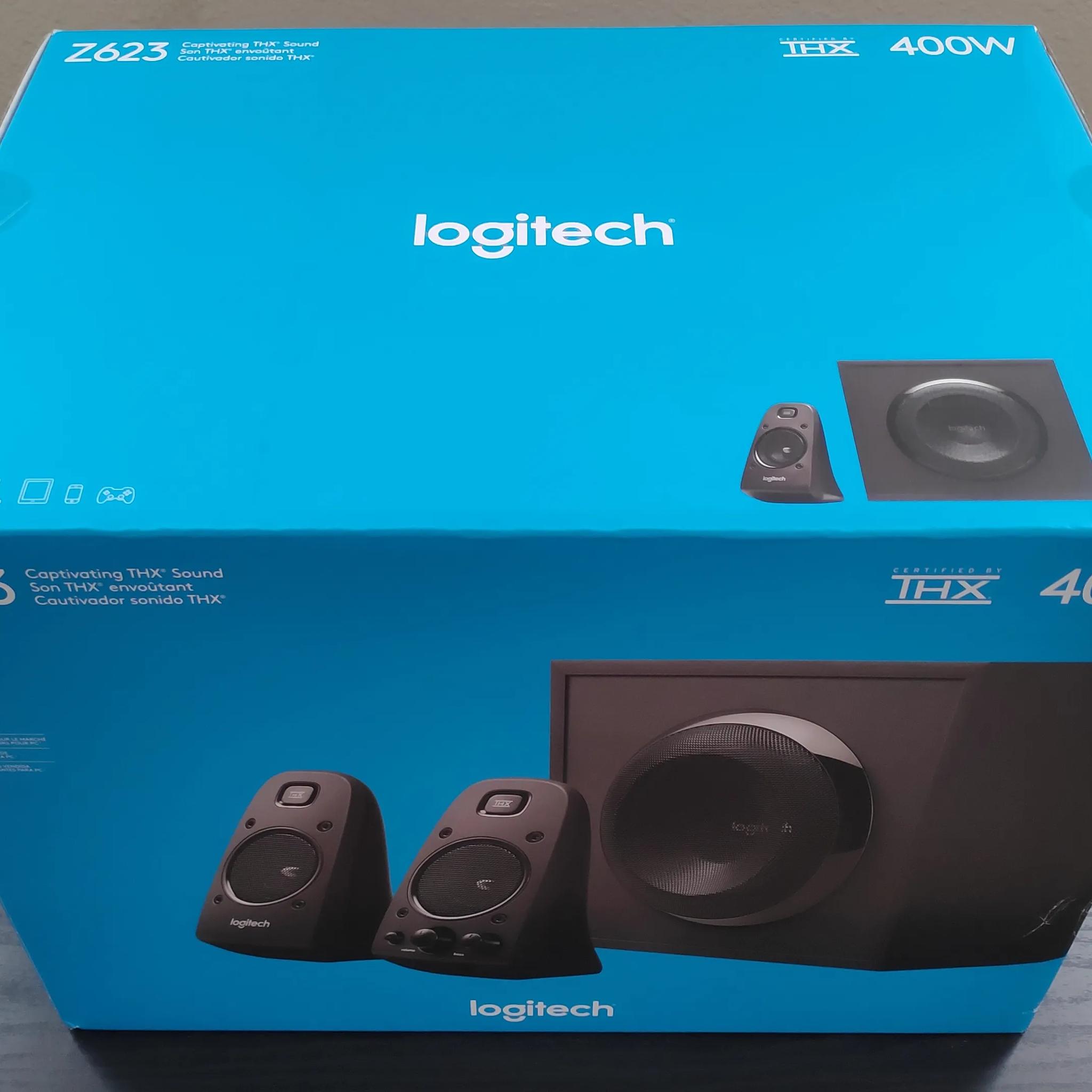 Logitech Z623 400 Watt, 2.1 THX Certified Speaker System