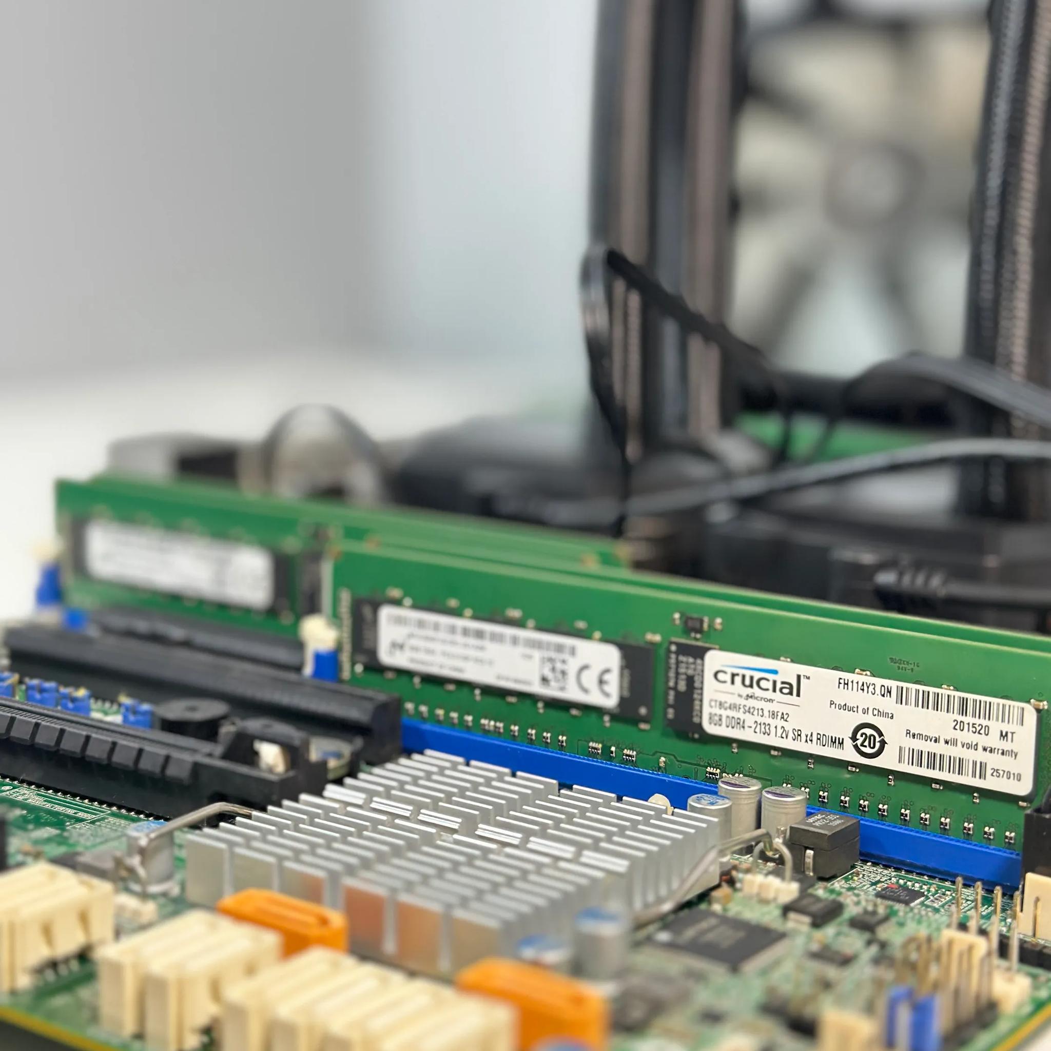 Dual CPU/Mobo/Ram/Cooler Combo Xeon E5 2660 V3 Supermicro Motherboard 64GB DDR4 120mm AIO Coolers