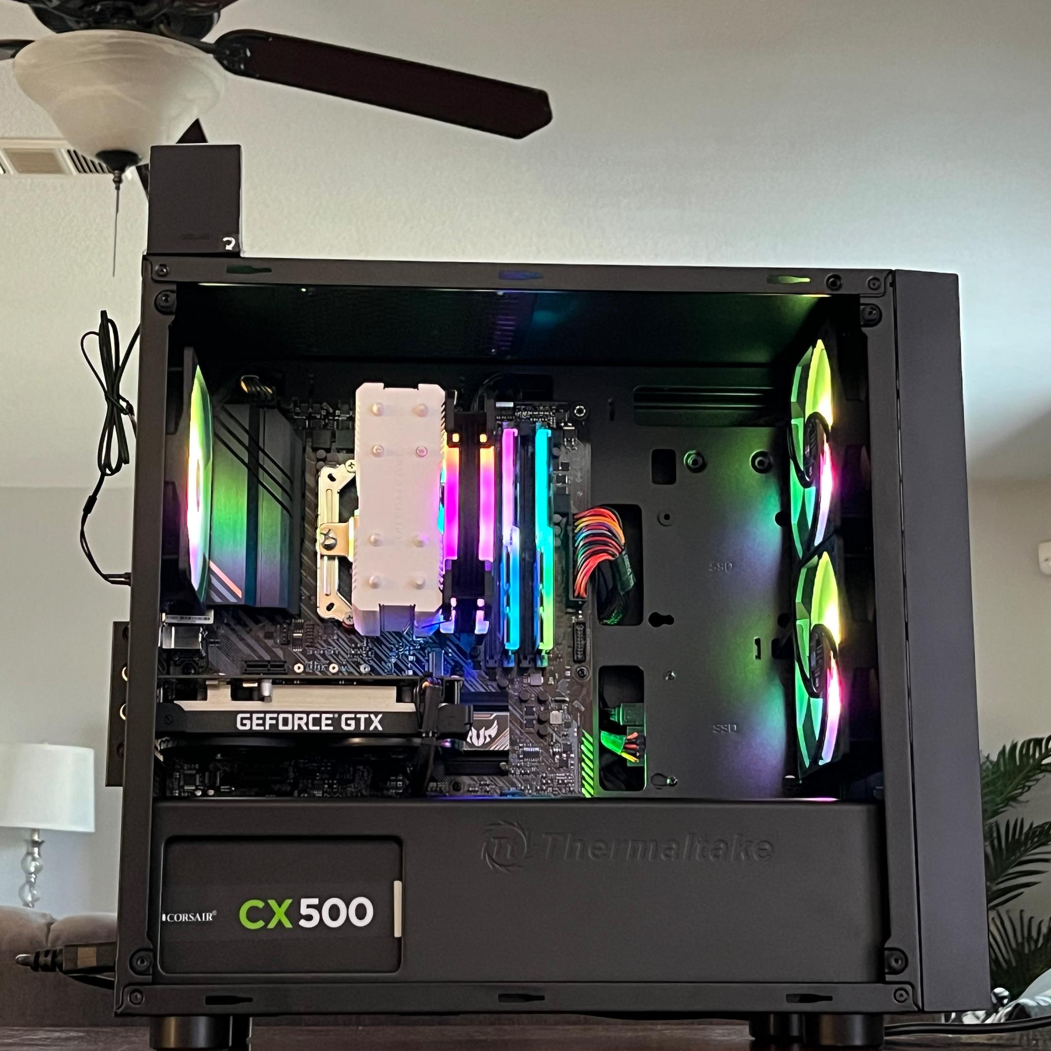 Ryzen 7 1700X - GTX 1650 - RGB Gaming Computer, PC