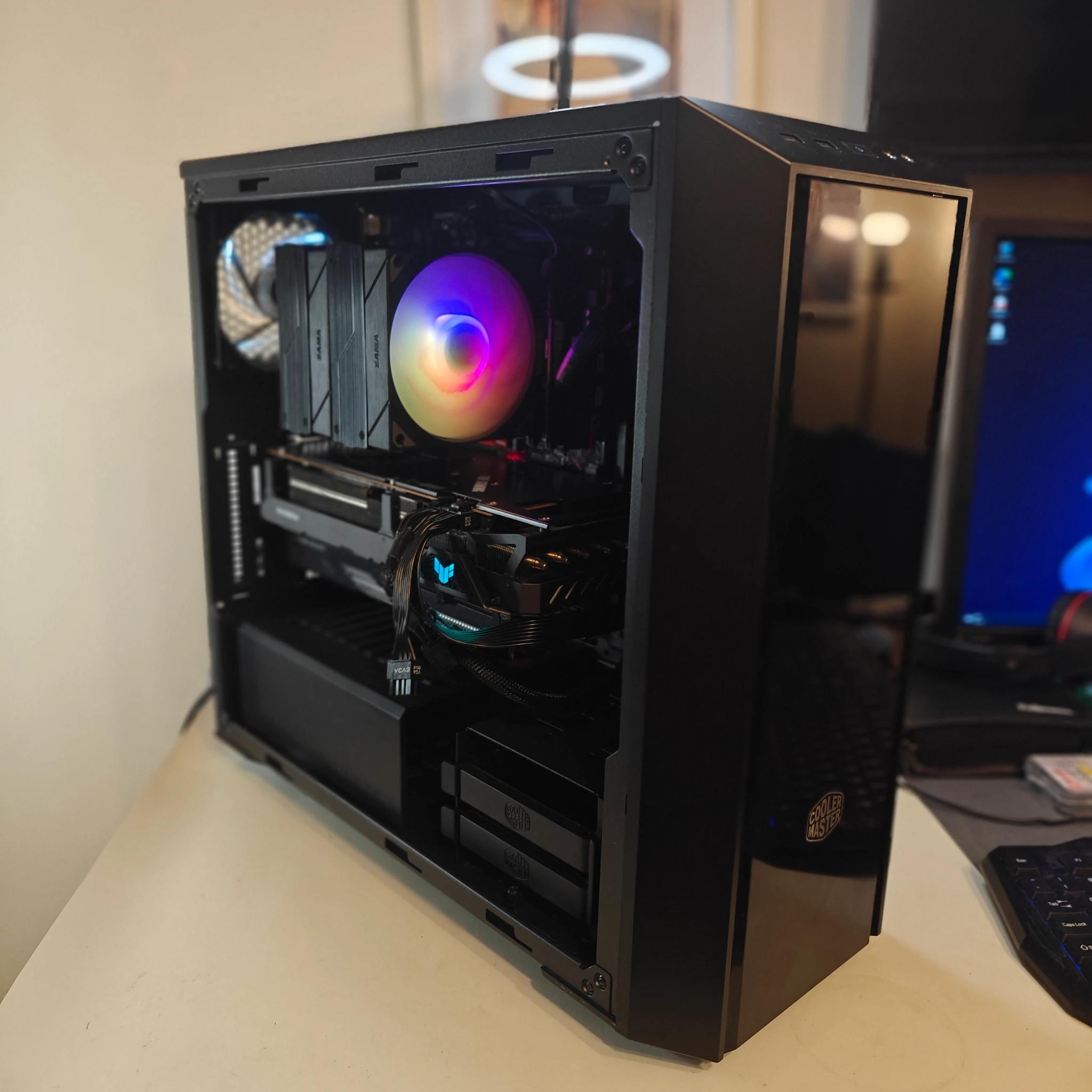 💢💰🏋️‍♂️ Midrange P2P Beast | Ryzen 7 5700X3D | Radeon RX 6700 XT | 32GB DDR4 RAM | 1TB NVMe SSD
