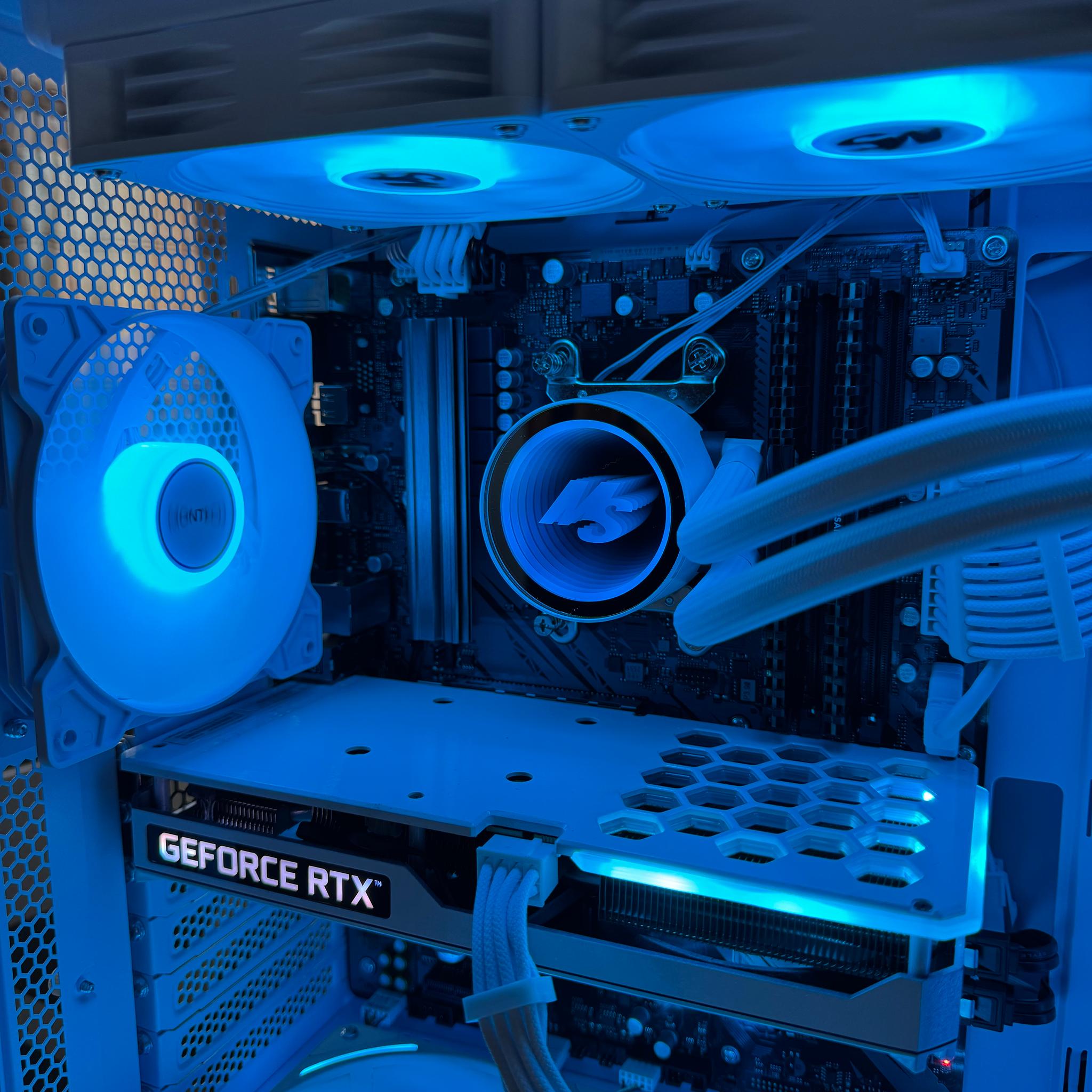 Frost Apex  | Custom Gaming PC | 3060 TI - R5 5500 - 16GB Ram - 1tb SSD