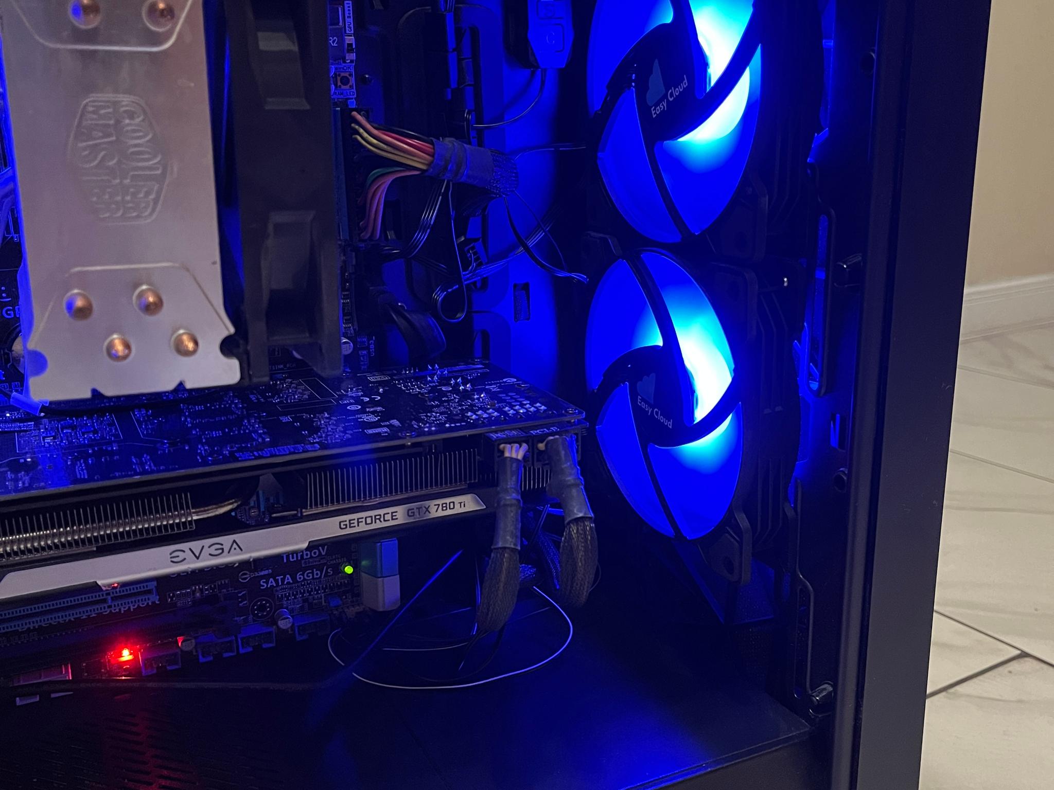 🔥Budget Gaming PC – RGB Case w/ Remote- Intel Core i5-3570K, GTX 780 Ti, 1 TB Storage & 12 GB RAM 🖥️