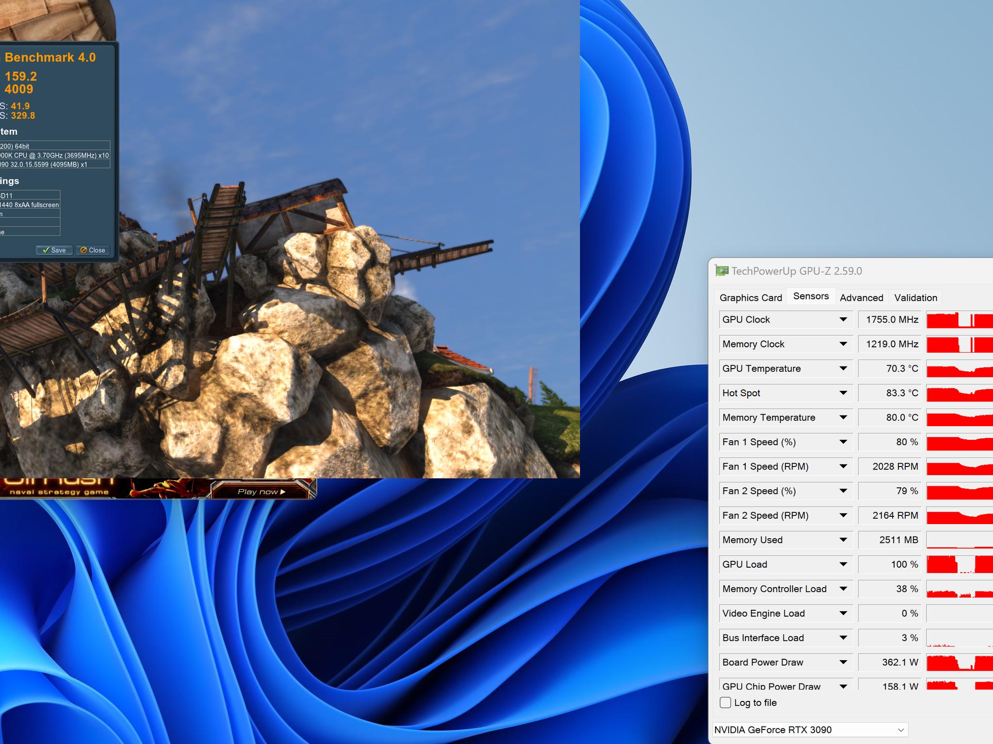 Nvidia 3090 Gigabyte Gaming OC 24GB