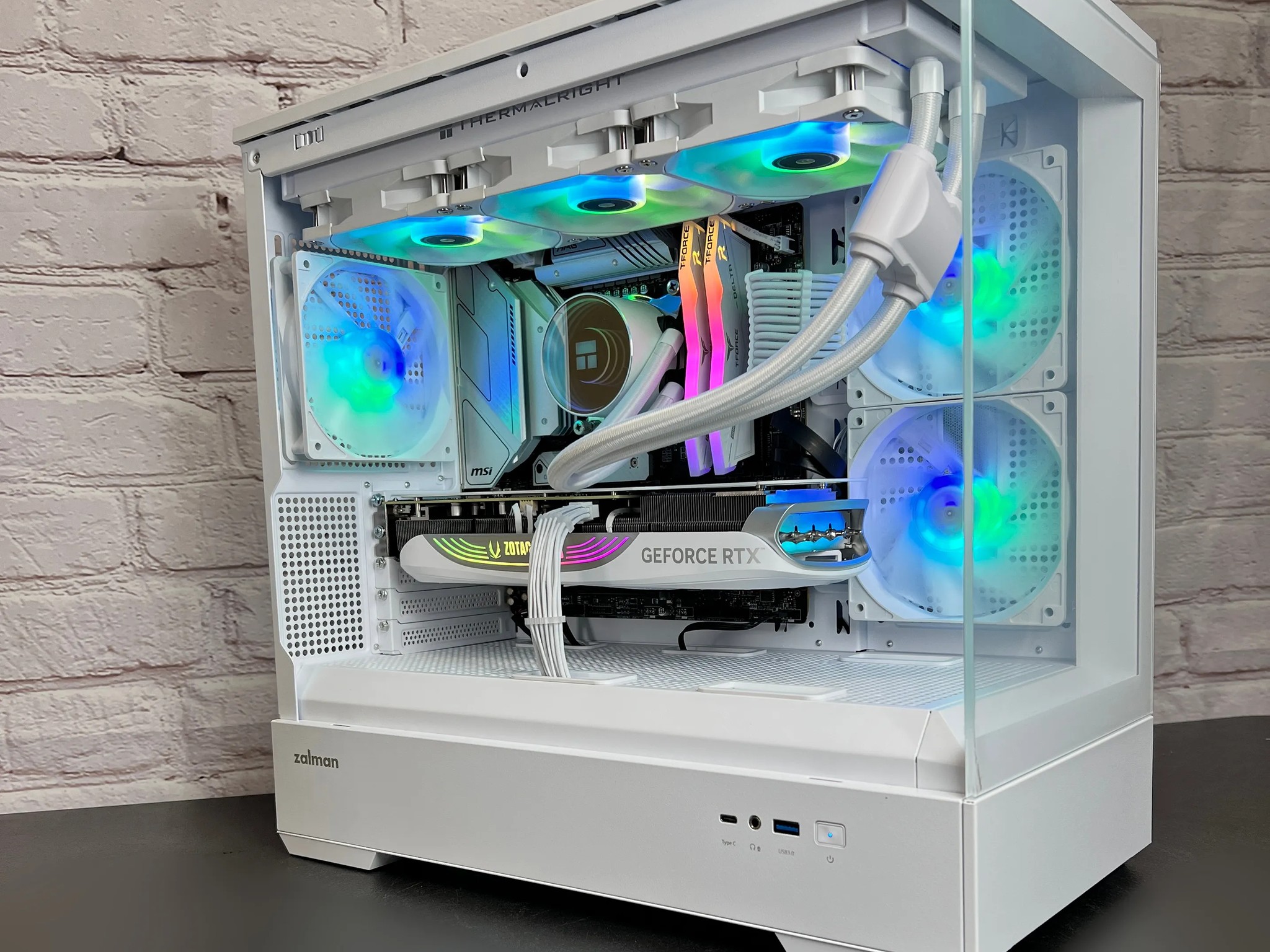 Intel i7 13700KF RTX 4070 TI 32GB DDR5 RAM 2TB M.2 WIFI 6E/Bluetooth Win 11 Pro Gaming PC