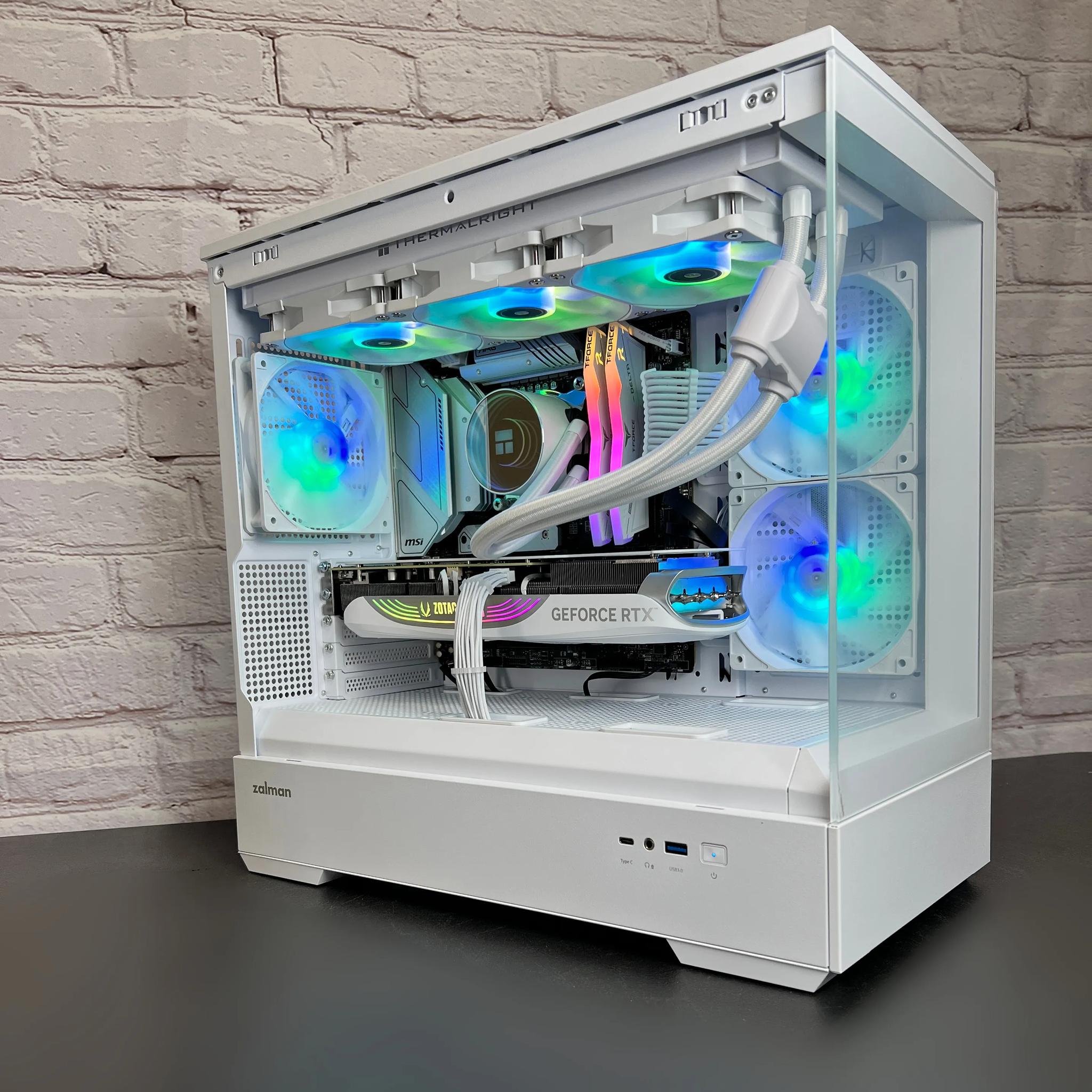 Intel i7 13700KF RTX 4070 TI 32GB DDR5 RAM 2TB M.2 WIFI 6E/Bluetooth Win 11 Pro Gaming PC