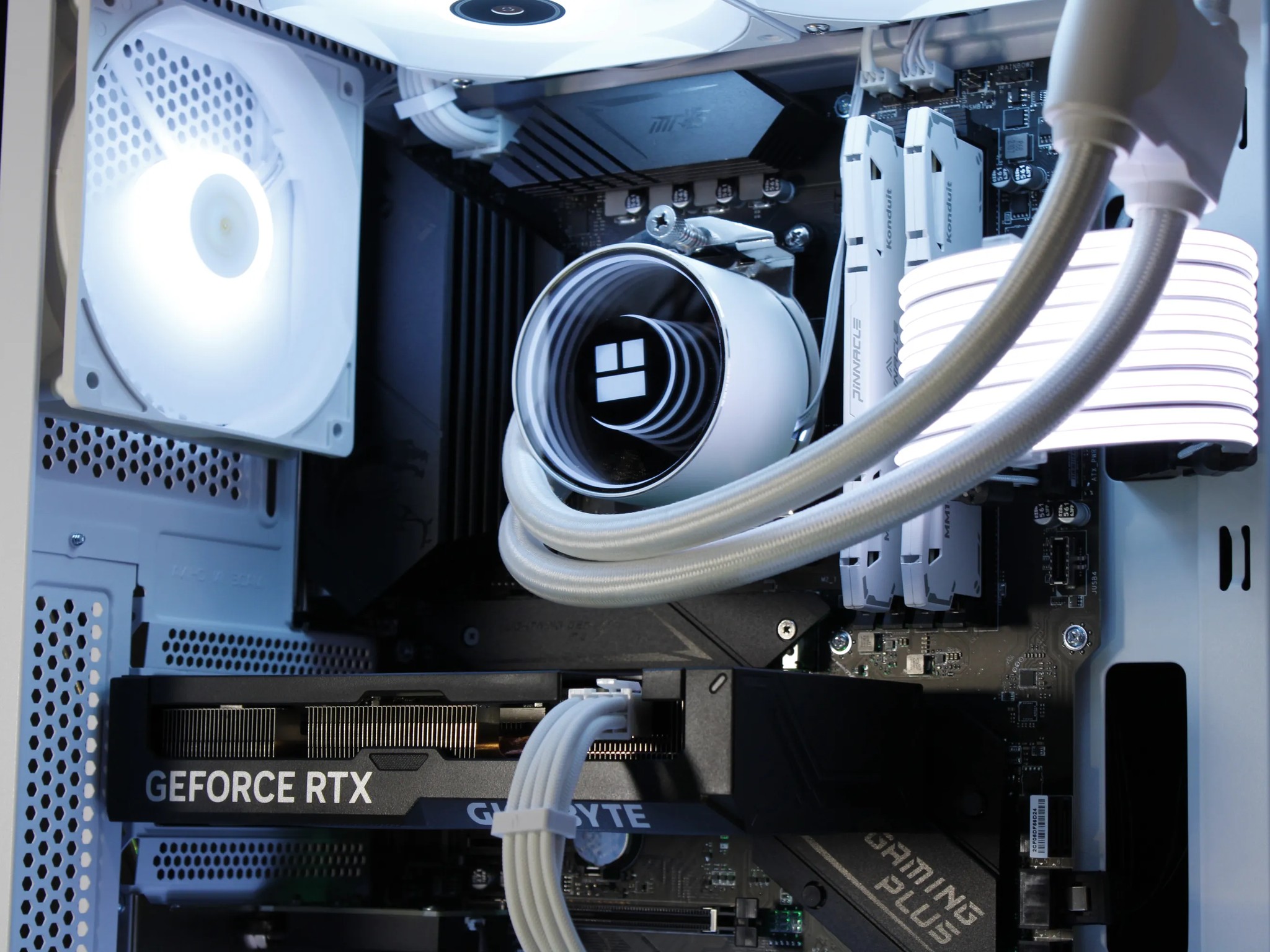 🤍White Gaming PC |RTX 4060 TI|Ryzen 7|1TB SSD|