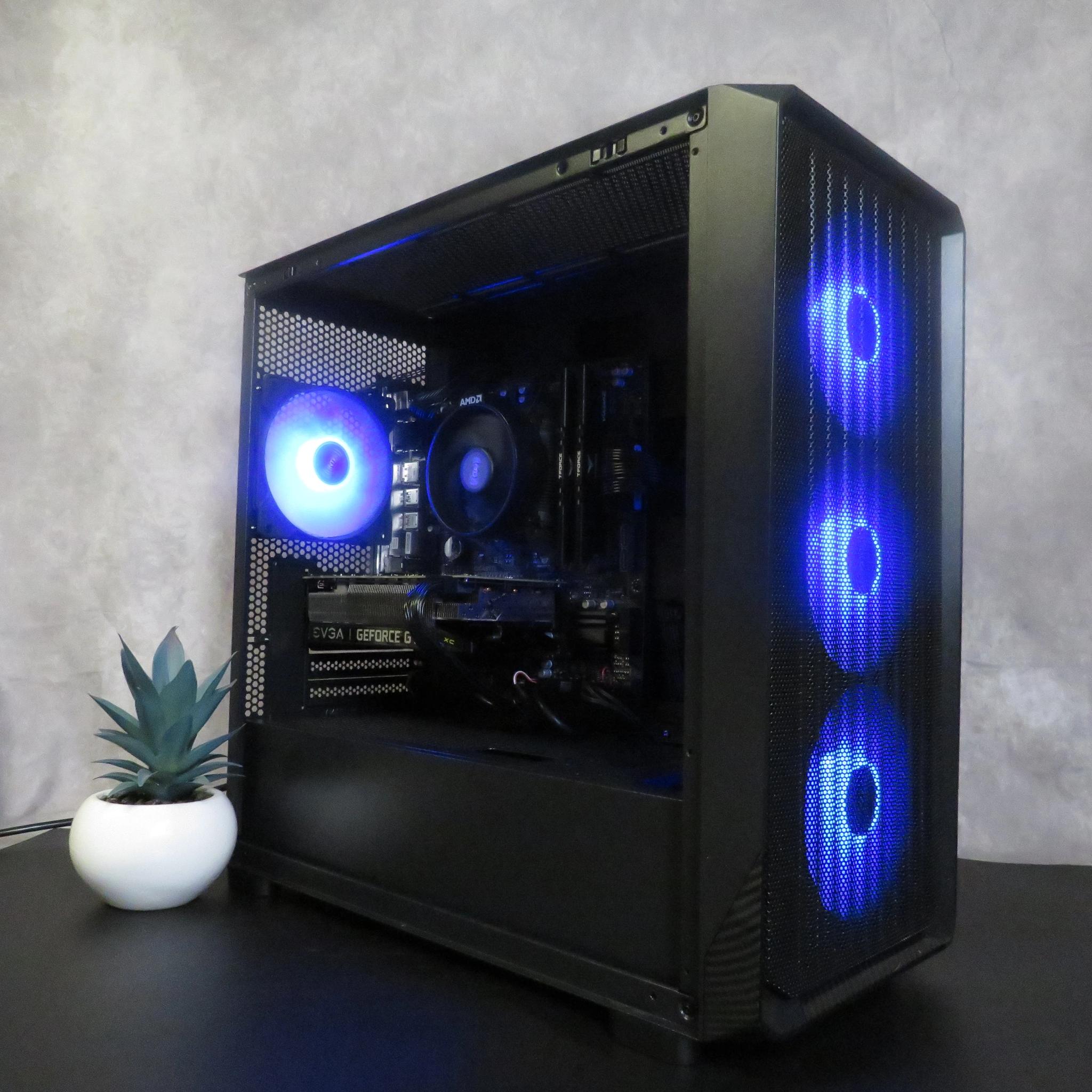 Imposing entry level gamer: Ryzen 5 5500 + EVGA GTX 1660 + 16 GB DDR4 + 1 TB NVME