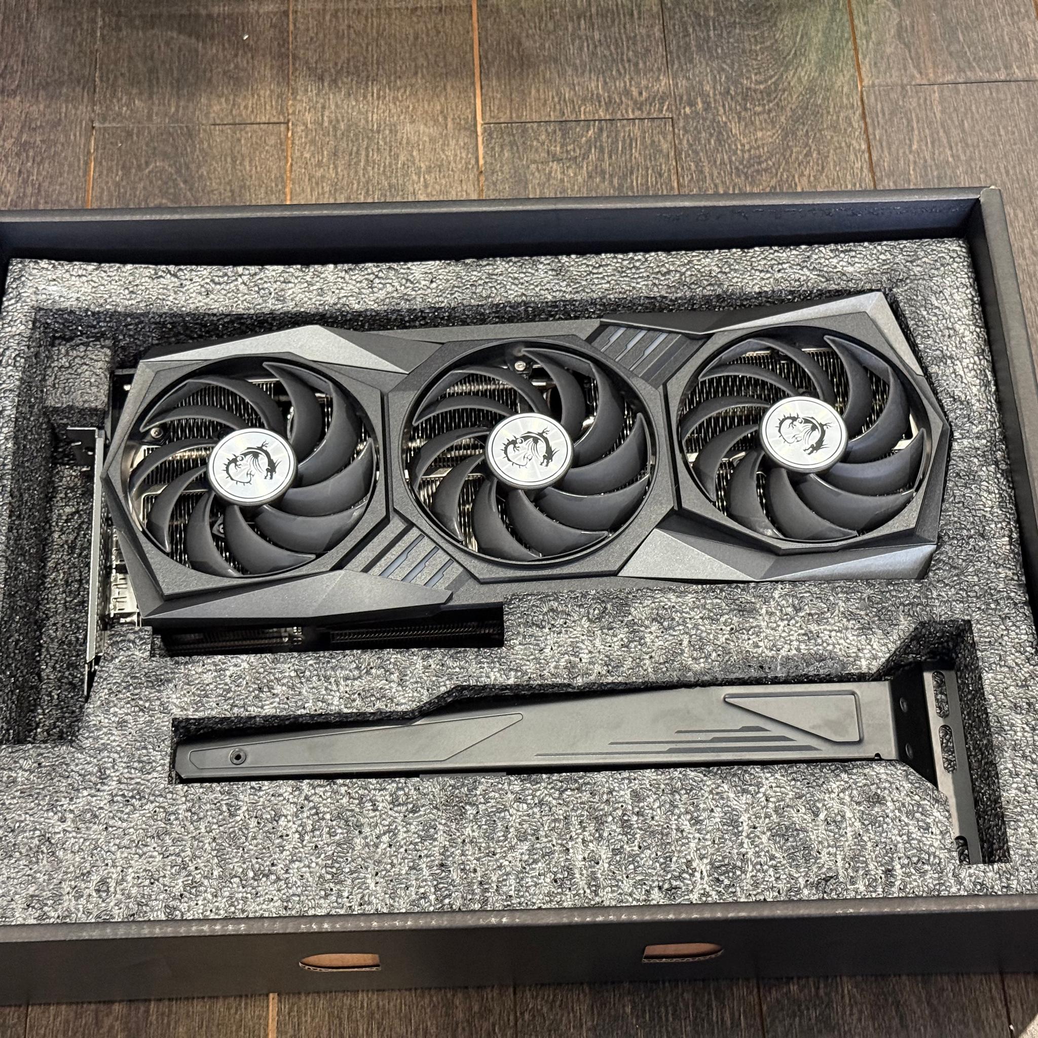 MSI NVIDIA GeForce RTX 3060 Gaming X Trio 12GB GDDR6 Graphics Card - Boxed
