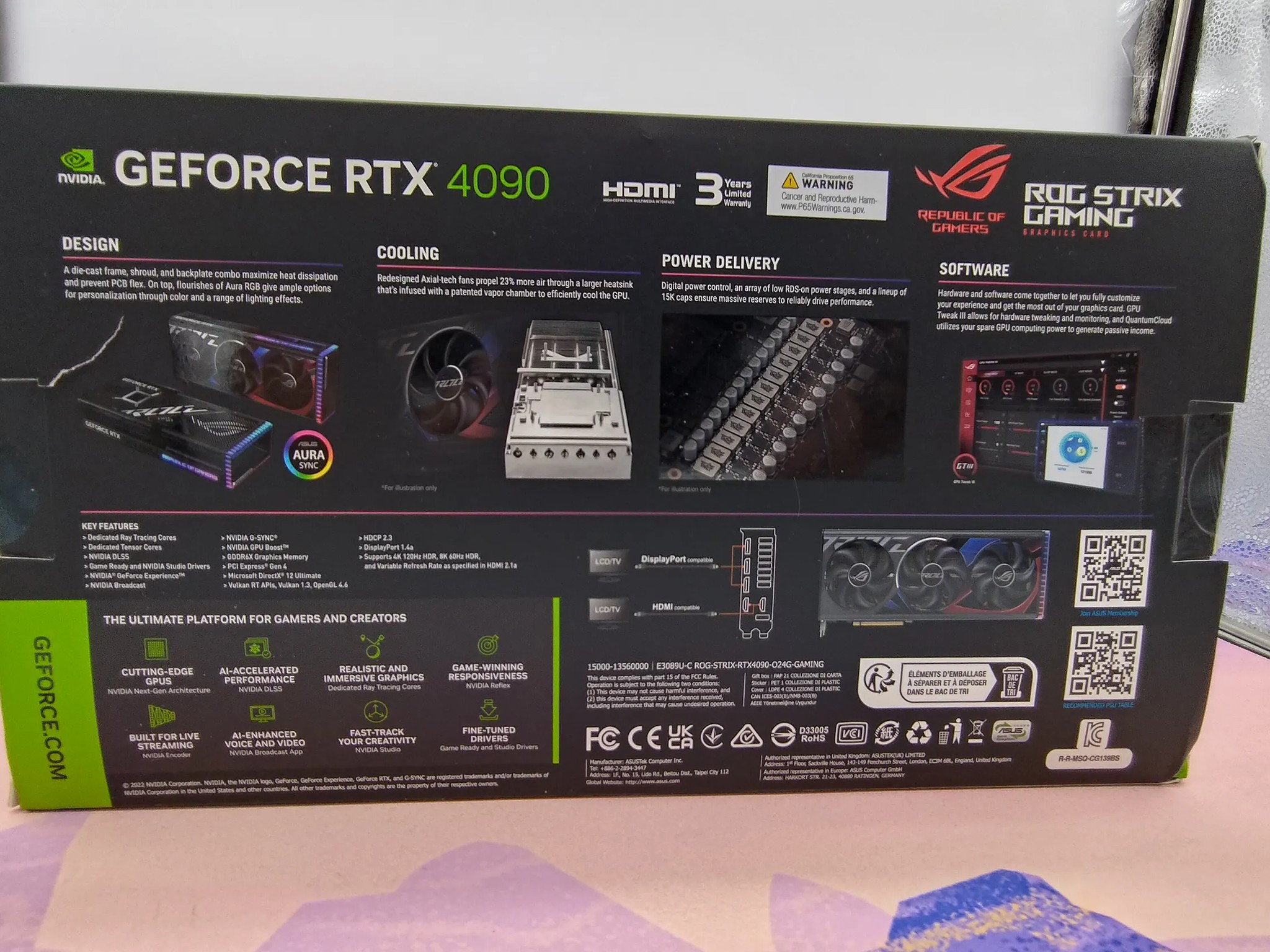 Asus ROG Gaming Strix OC RTX 4090