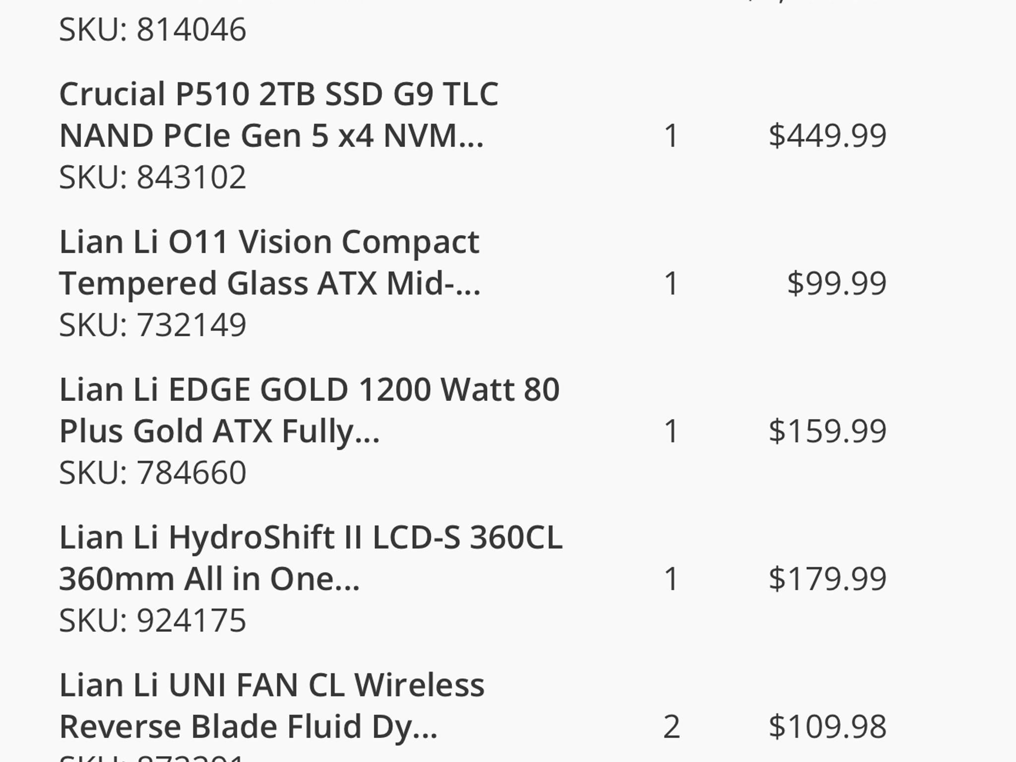 ASUS ROG Custom Gaming PC  |ROG Strix 507TI|9800X3d|32GB DDR5 6000 CL30|Strix X870|1200W Lian LI PSU