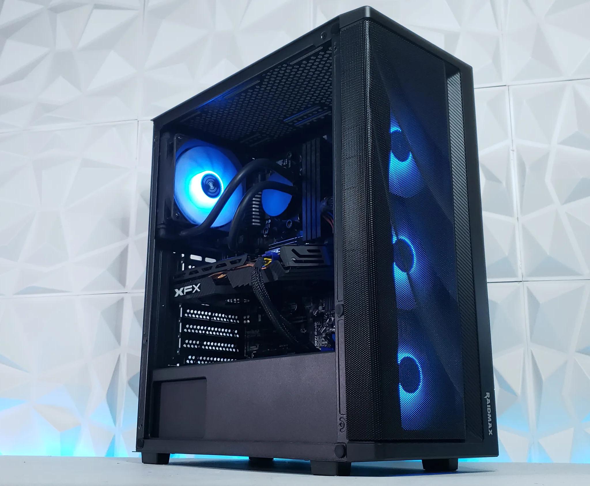✨ Liquid-Cooled 8-Core PC | FX-8120/RX 580✨