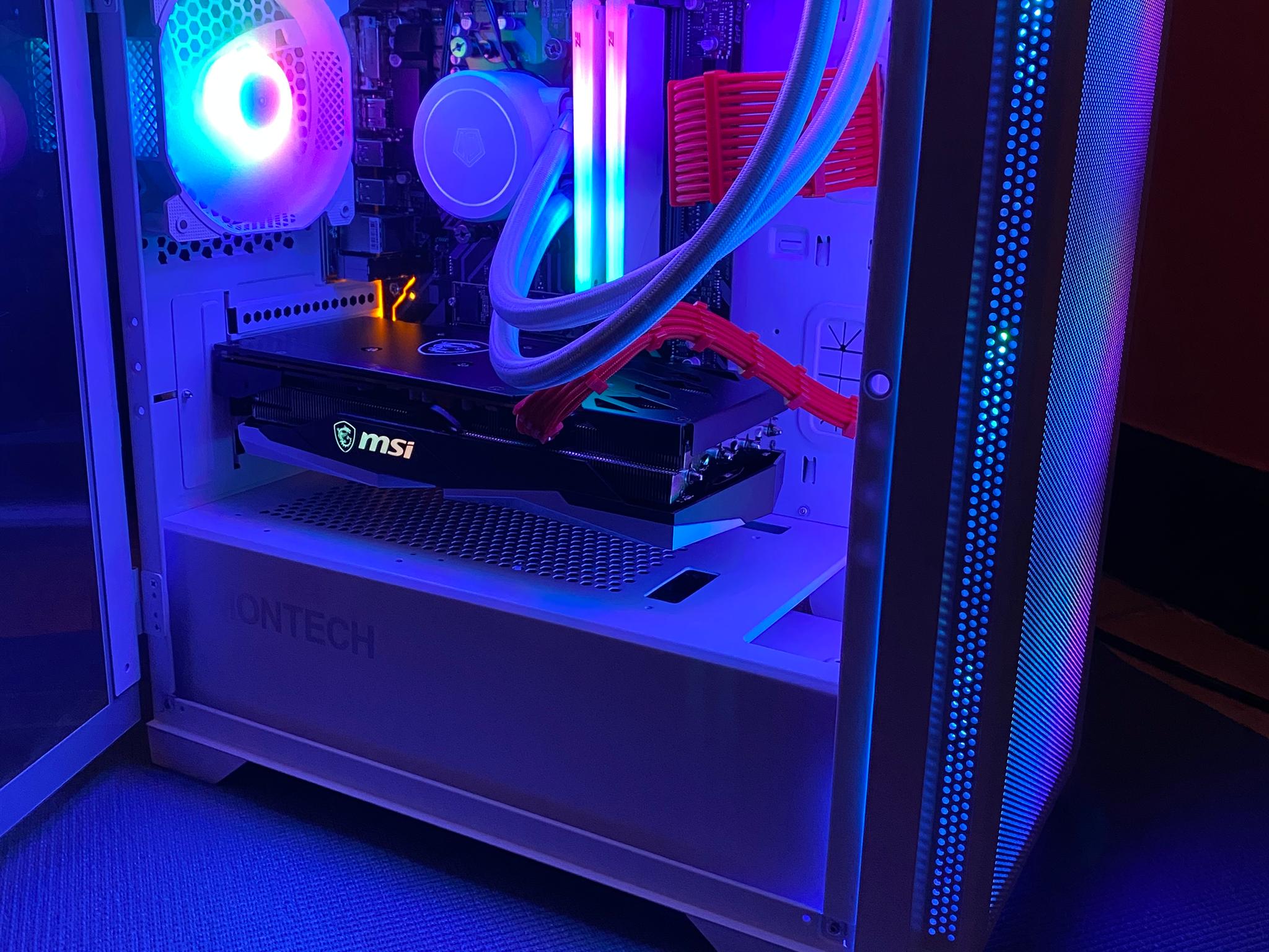 🔥White DRaGoN II🔥🔥/RX6650XT/Ryzen 5 5600X/32GB DDR4 RAM/1TB M.2 NVMe/Windows 11