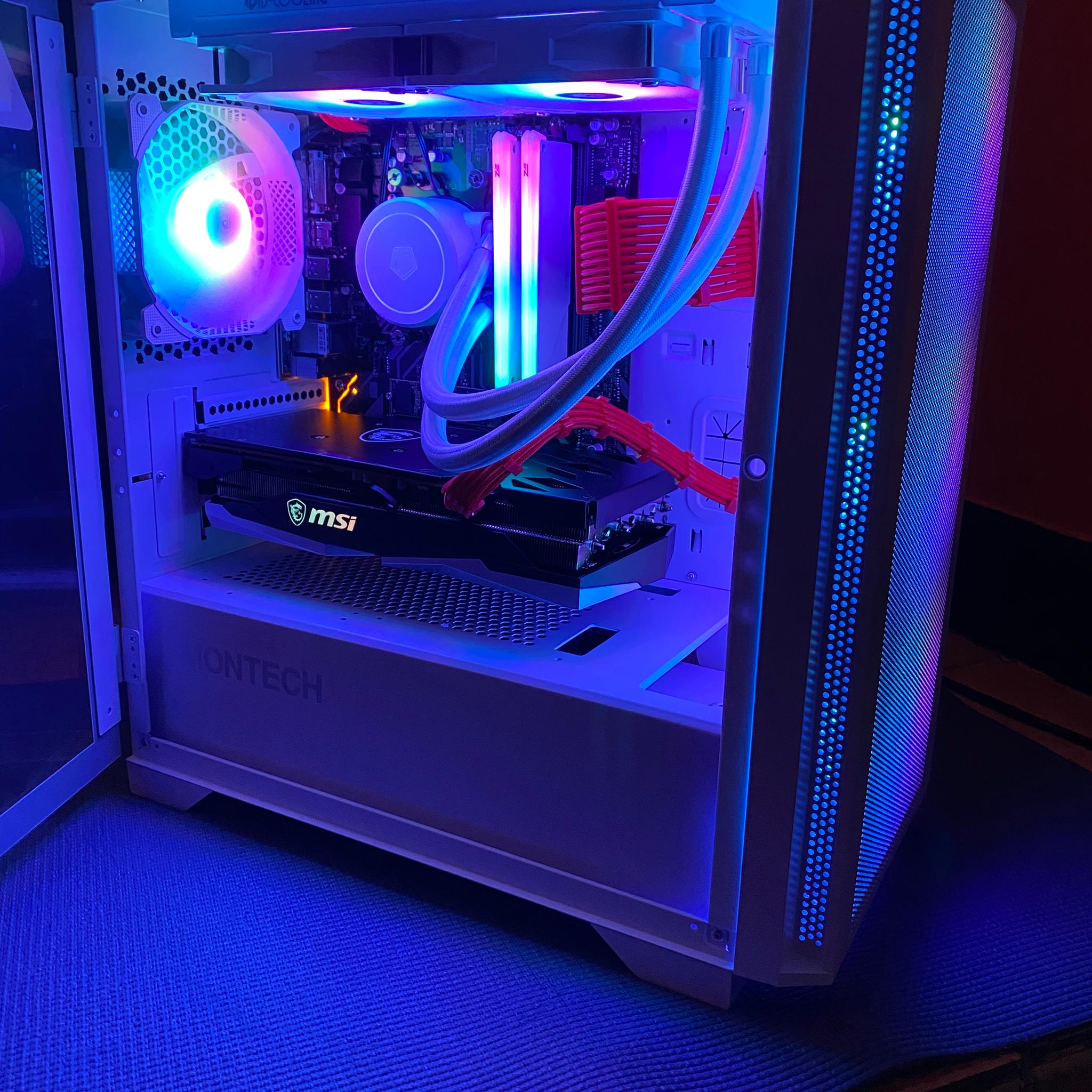 🔥White DRaGoN II🔥🔥/RX6650XT/Ryzen 5 5600X/32GB DDR4 RAM/1TB M.2 NVMe/Windows 11