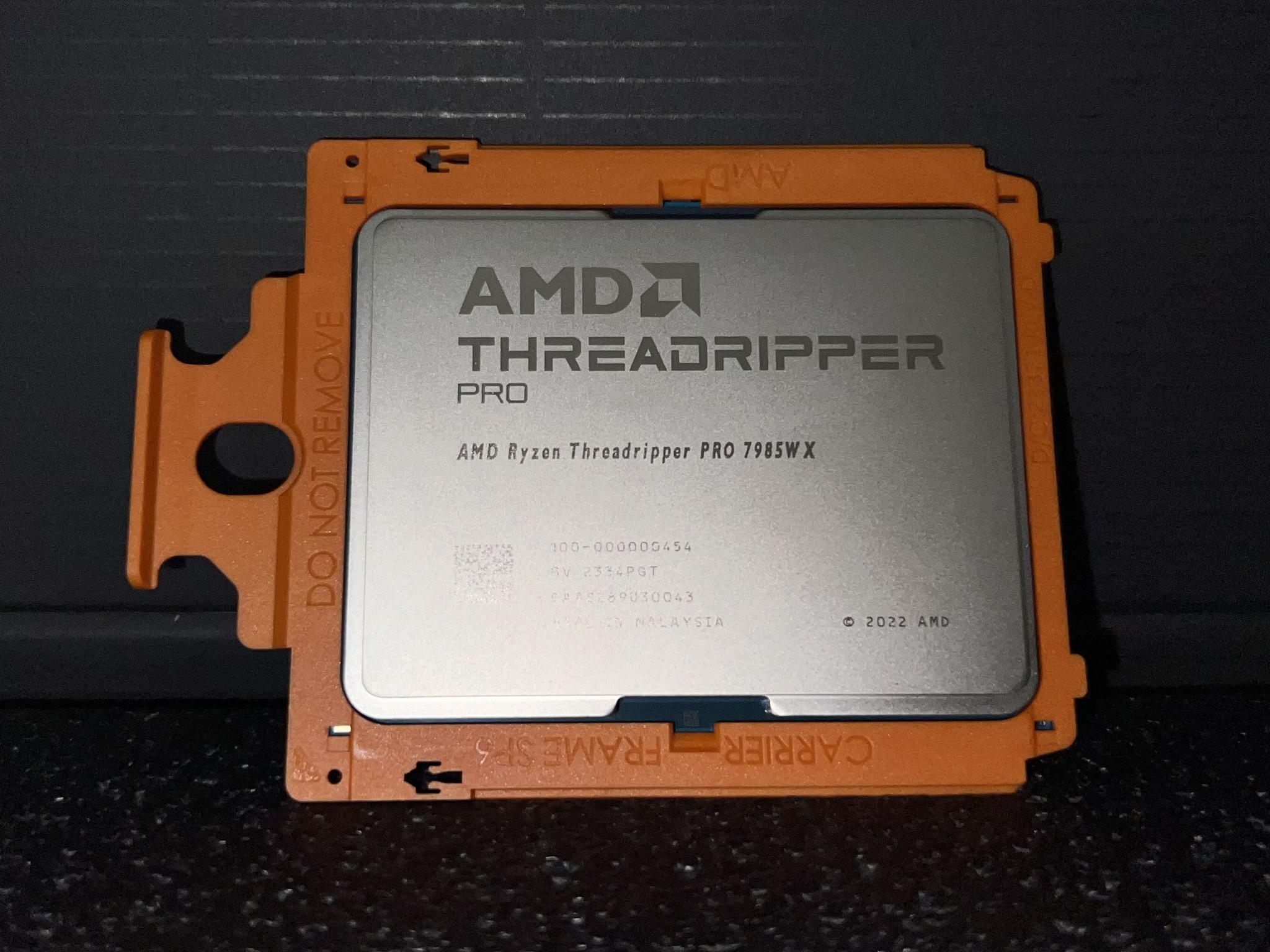 AMD Threadripper PRO 7985WX 64-Core 128-Thread CPU |Socket sTR5 OEM - STANDALONE NOT SYSTEM LOCKED