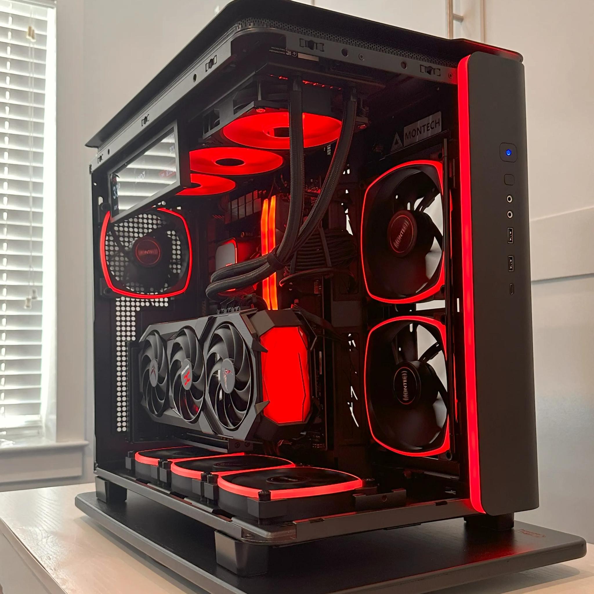 💎New Powercolor AMD Radeon™ RX 9070 XT 16GB /AMD Ryzen 7800X3D w/ CORSAIR VENGEANCE 32GB DDR5-6000 💎