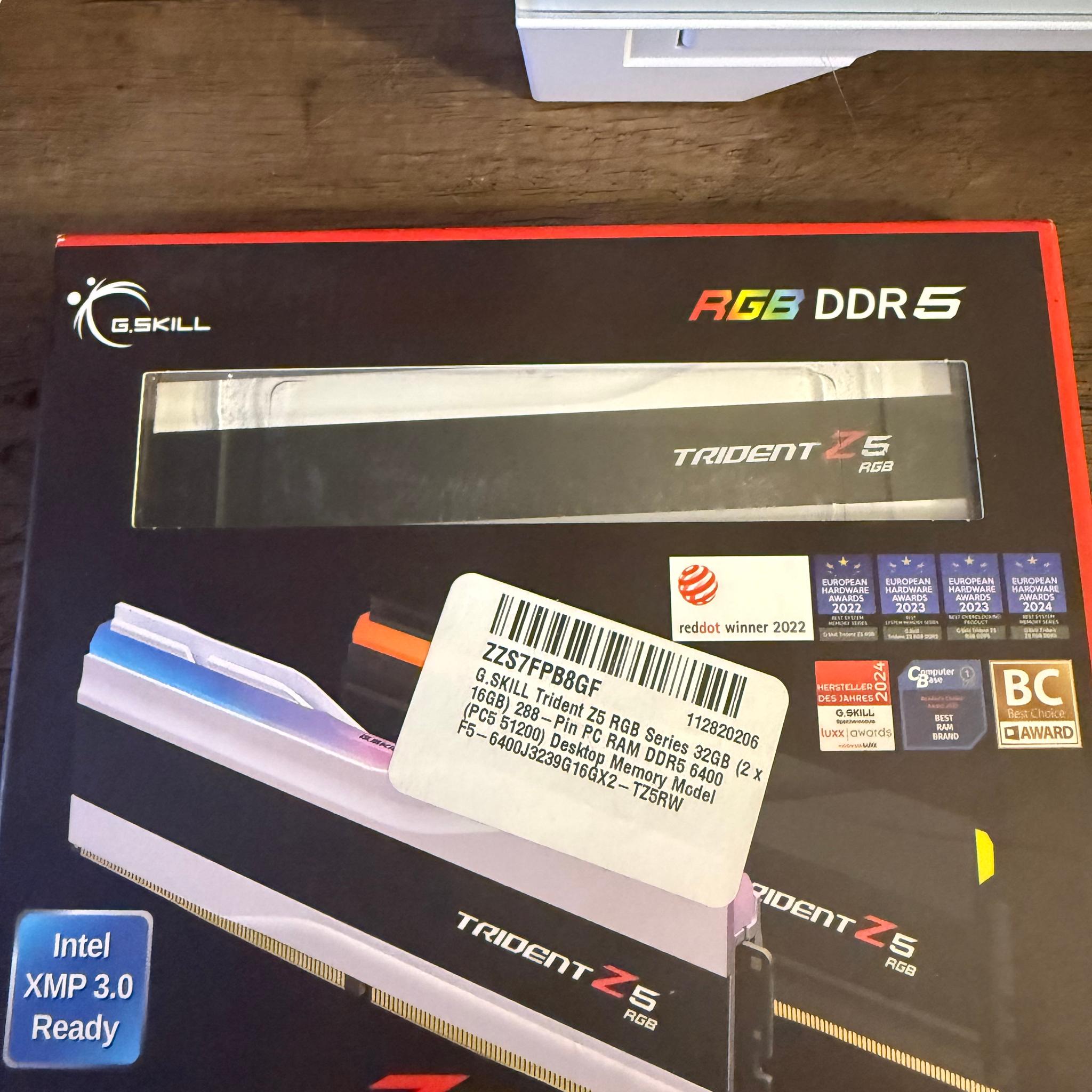 G.SKILL TRIDENT Z5 DDR5-6400 RAM