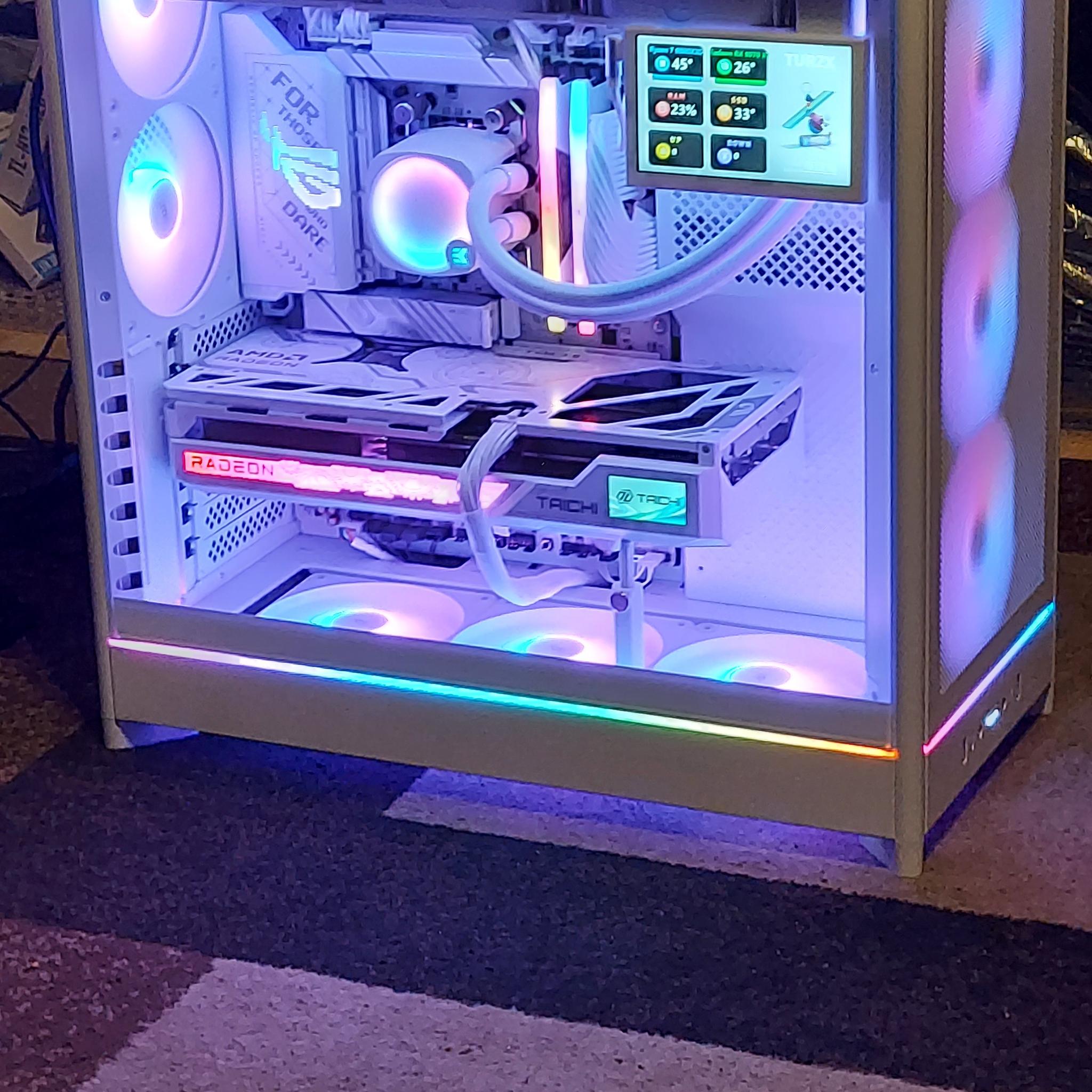 Extreme 9800X3D/RX 9070XT White Gaming PC