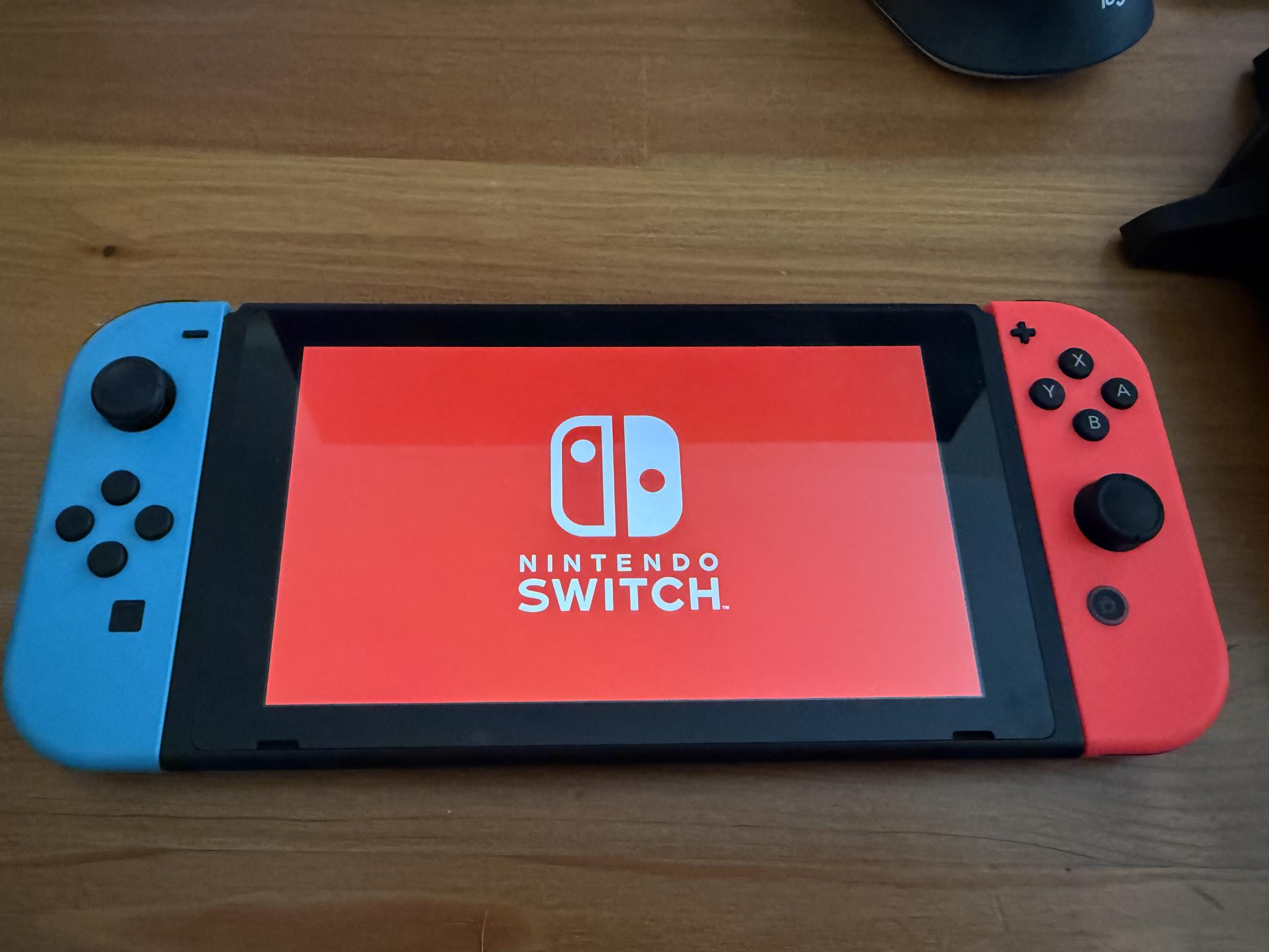Nintendo Switch Console – Complete Gaming Starter Bundle (No Cables)