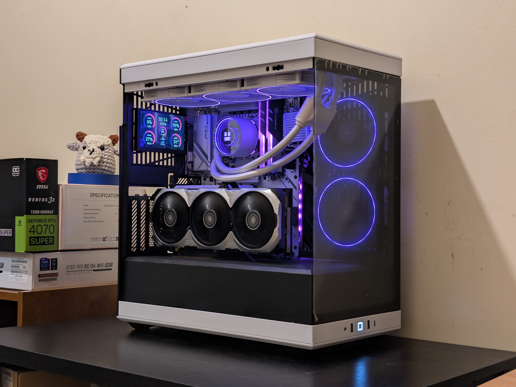 🐼🔳 1440p Gaming Beast | RTX 4070 Super | i5 14600K | 1TB SSD | 32GB RAM | WiFi 6 & Bluetooth 🔳🐼