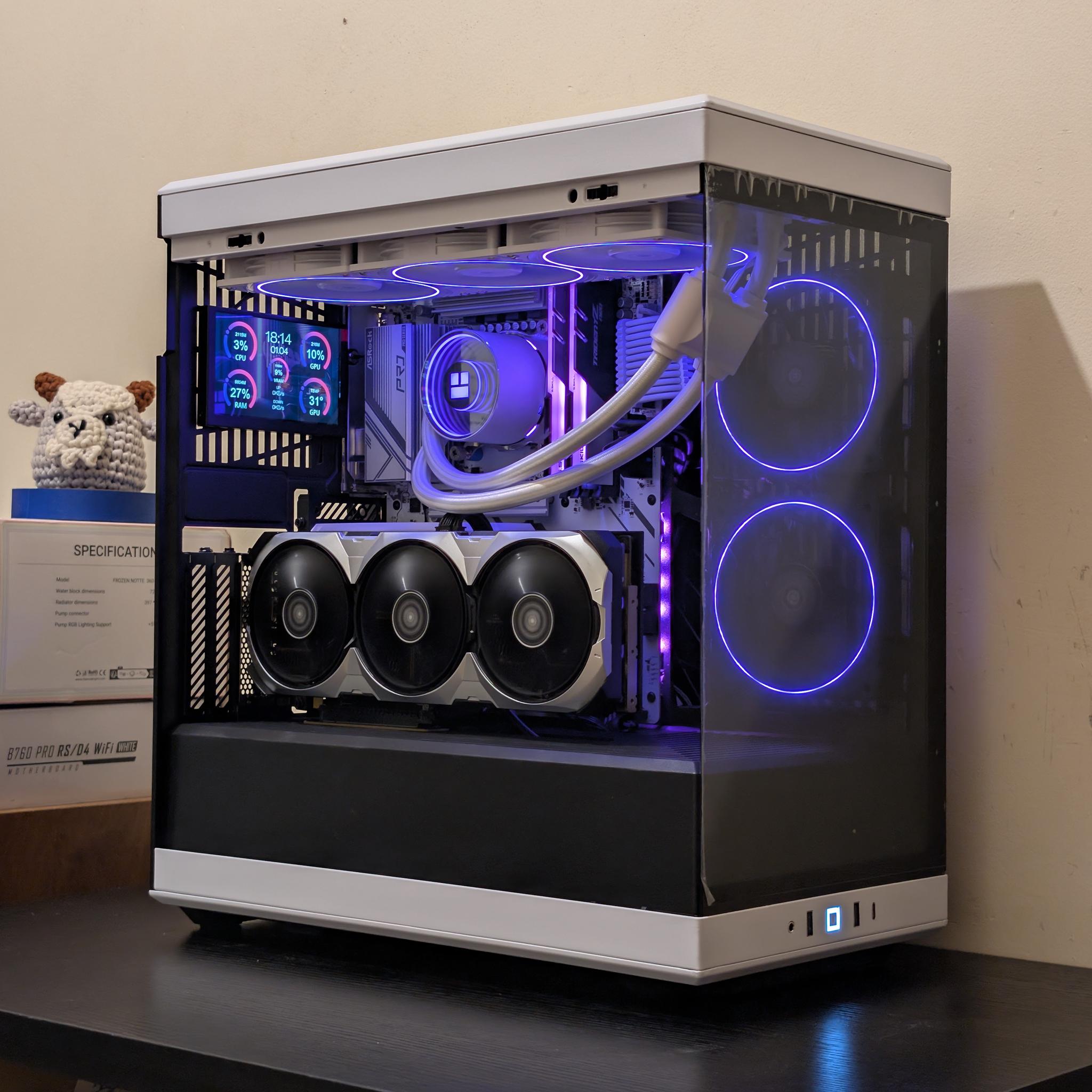 🐼🔳 1440p Gaming Beast | RTX 4070 Super | i5 14600K | 1TB SSD | 32GB RAM | WiFi 6 & Bluetooth 🔳🐼