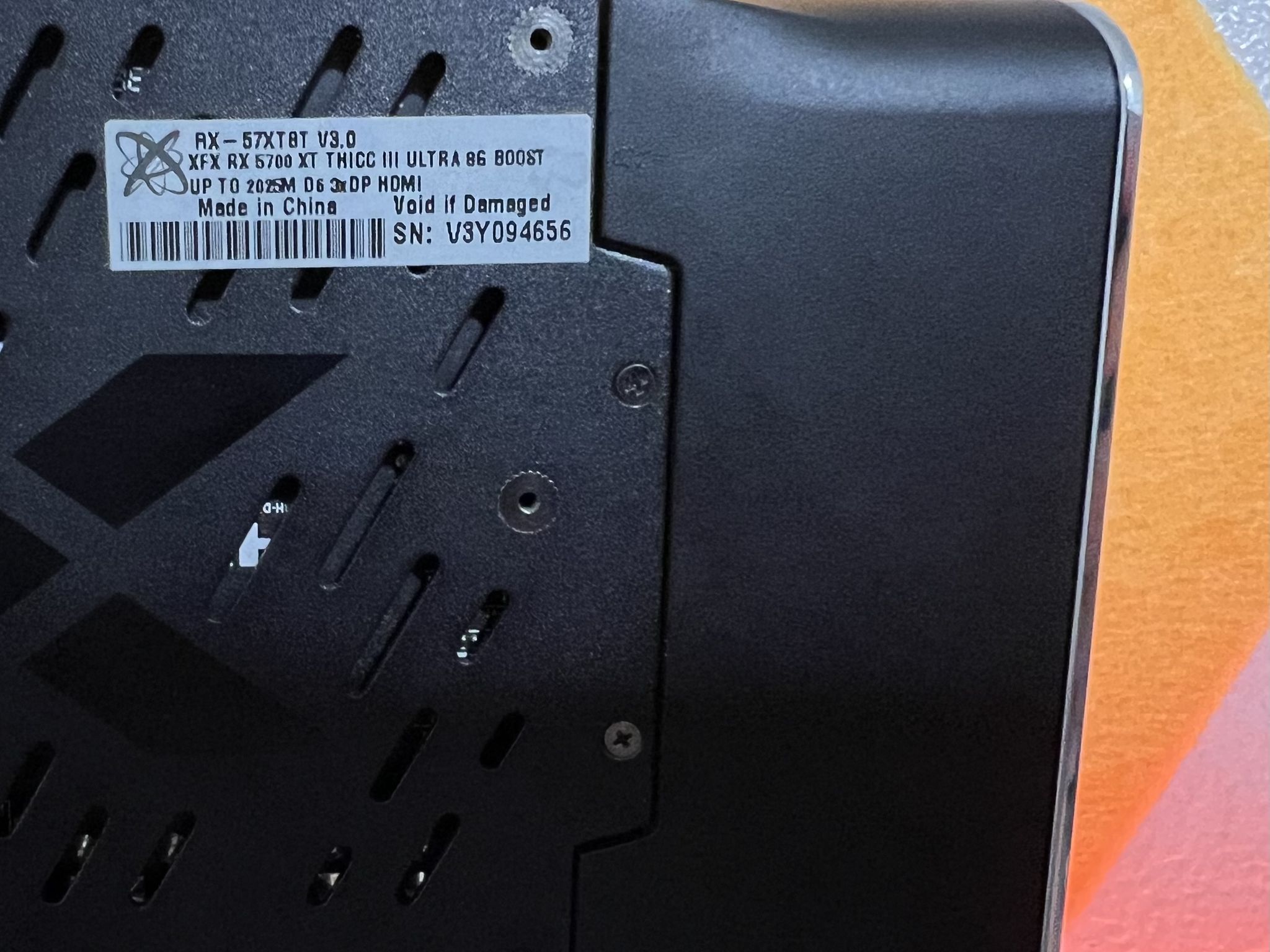 XFX 5700XT THICCC III