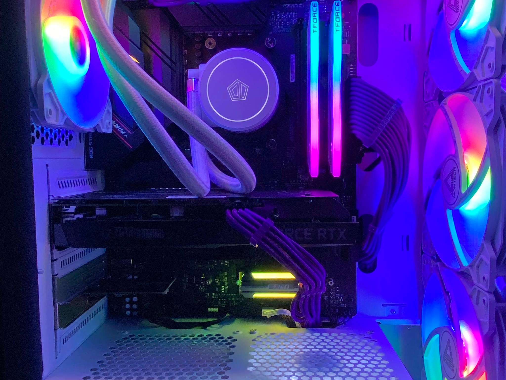 RGB GAMING WIFI PC - AMD RYZEN 5 5500 16GB RAM 3600 -1TB NVME M.2 SSD - RTX3060 OC